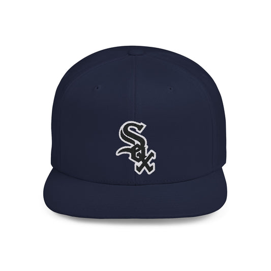 Chicago White Sox Flat Bill Snapback – Lightweight, Custom Fit, Premium Quality