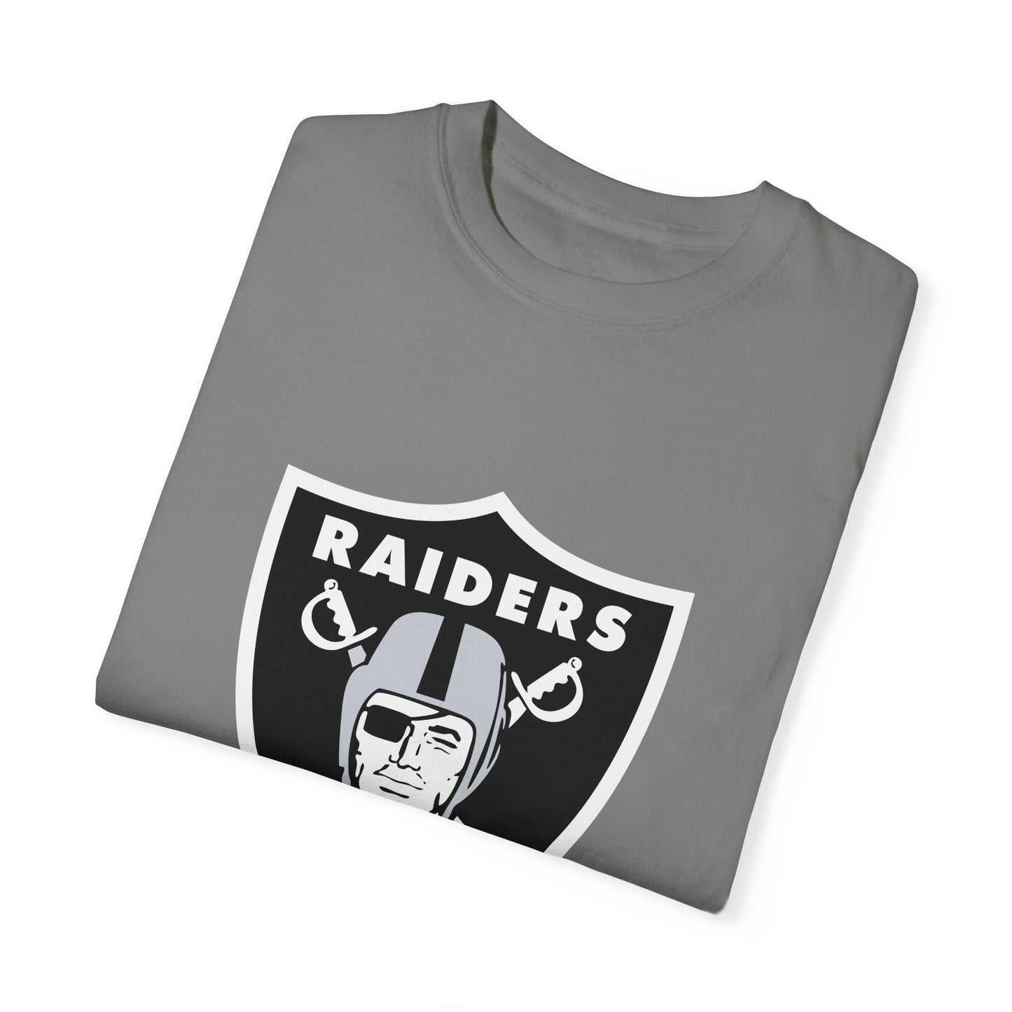 Las Vegas Raiders Gameday Essentials Garment-Dyed T-Shirt – Premium Cotton Tee for Customization