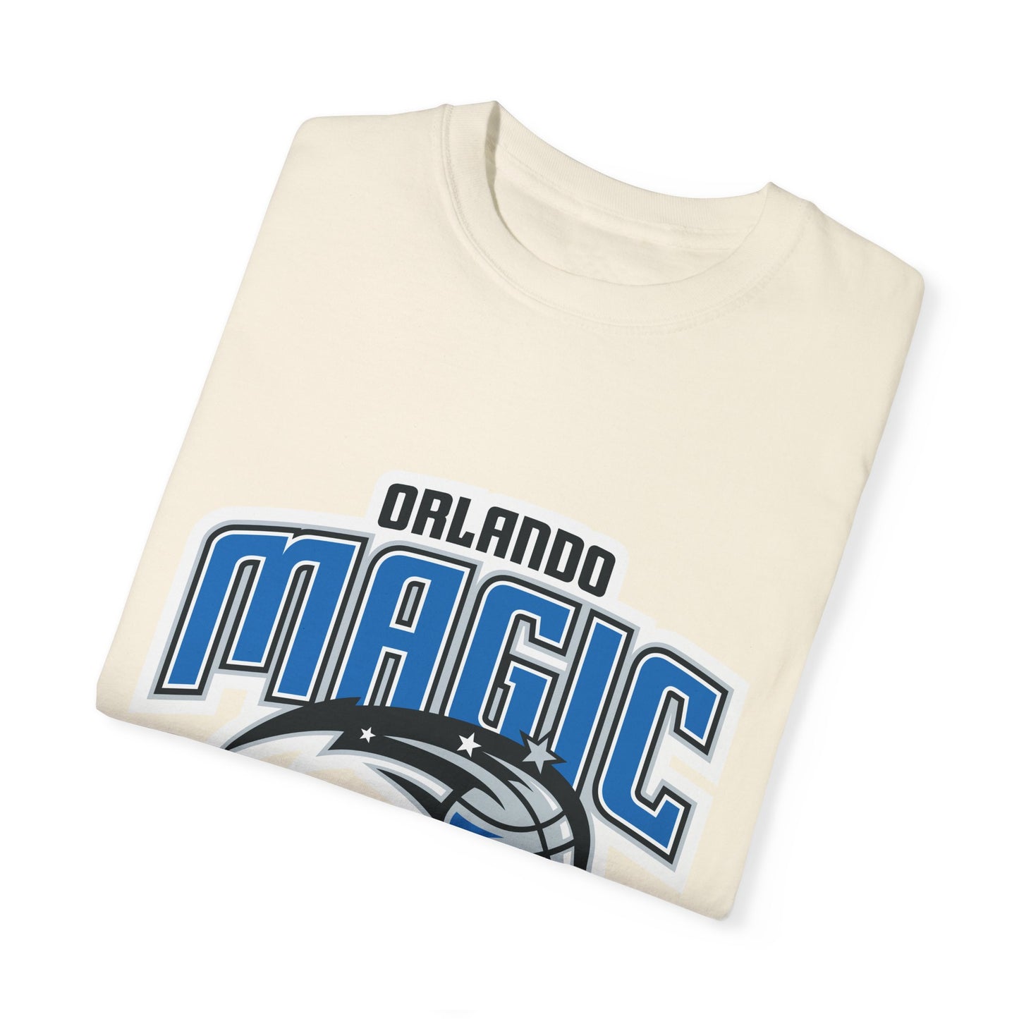 Orlando Magic Hoop Lifestyle Garment-Dyed T-Shirt – Premium Cotton Tee for Customization