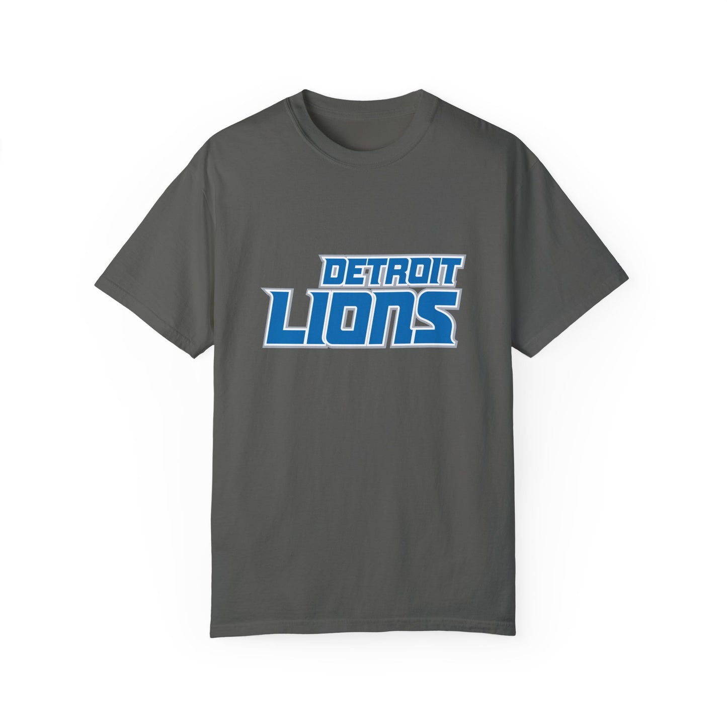 Detroit Lions Merchandise Garment-Dyed T-Shirt – Premium Cotton Tee for Customization