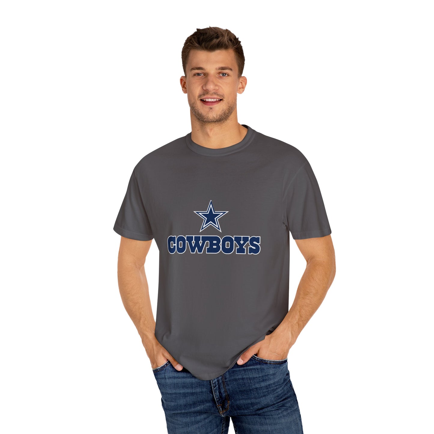 Dallas Cowboys Nation Garment-Dyed T-Shirt – Premium Cotton Tee for Customization