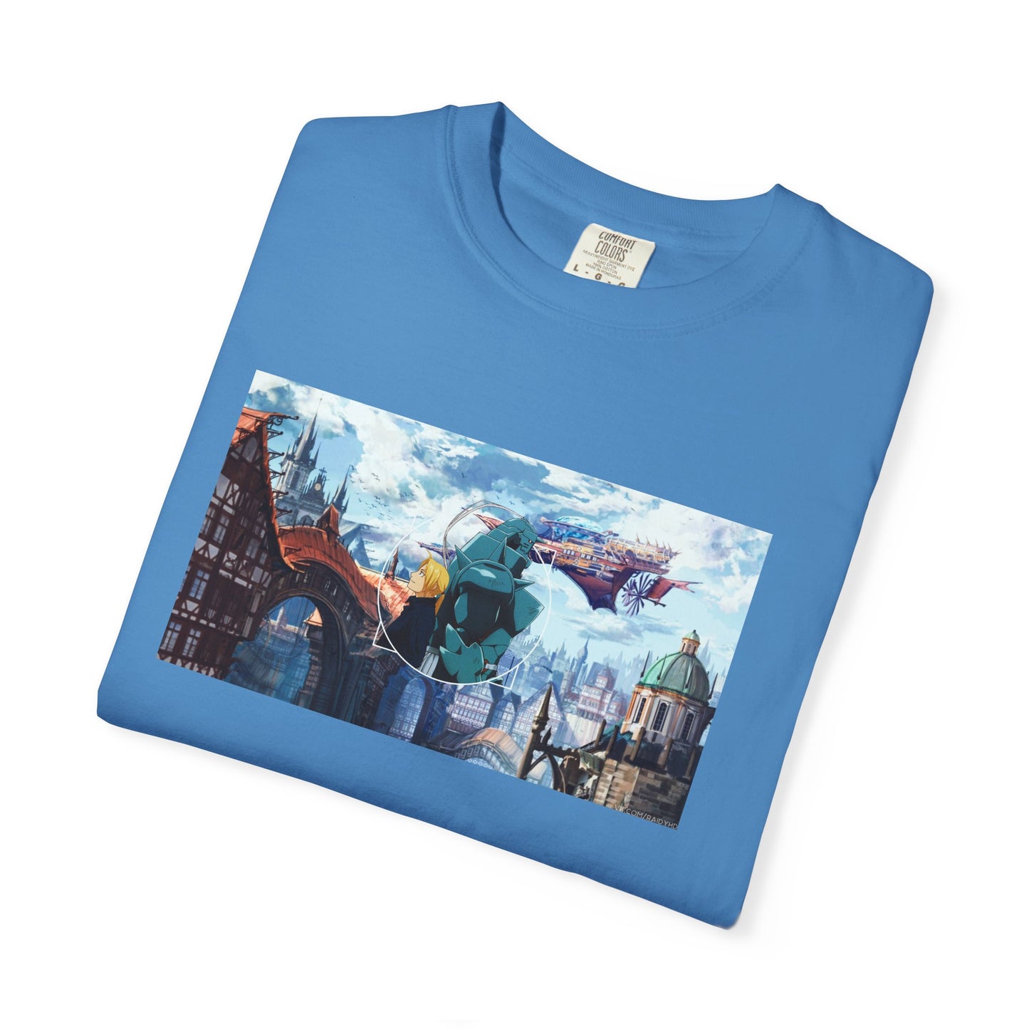 Fullmetal Alchemist Alphonse Elric Garment-Dyed T-Shirt – Premium Cotton Tee