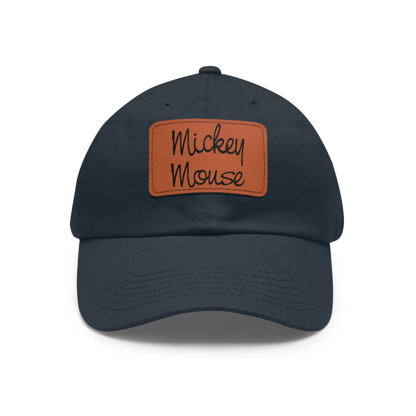 Dad Leather Patch Hat Mickey Mouse – Timeless Style, Perfect Fit