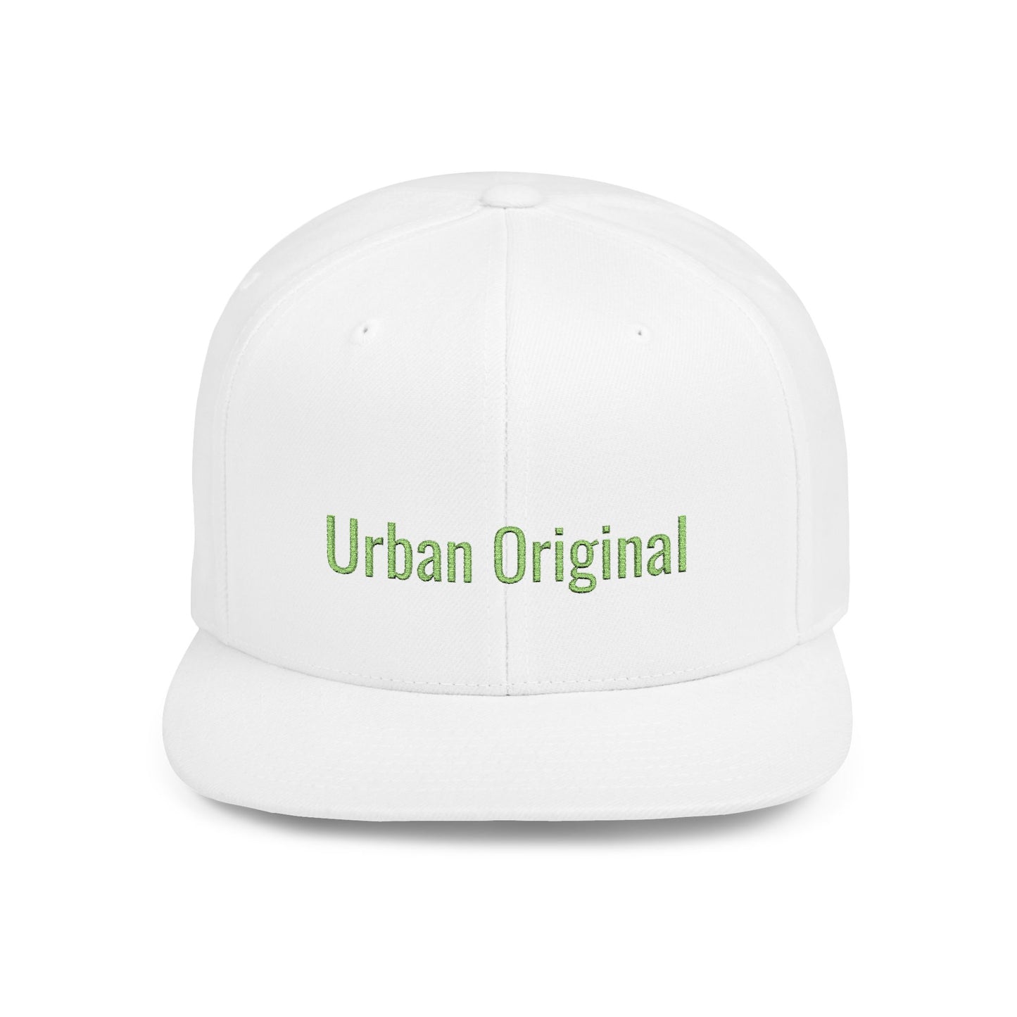 Text Urban Original Flat Bill Snapback – Lightweight, Custom Fit, Premium Quality