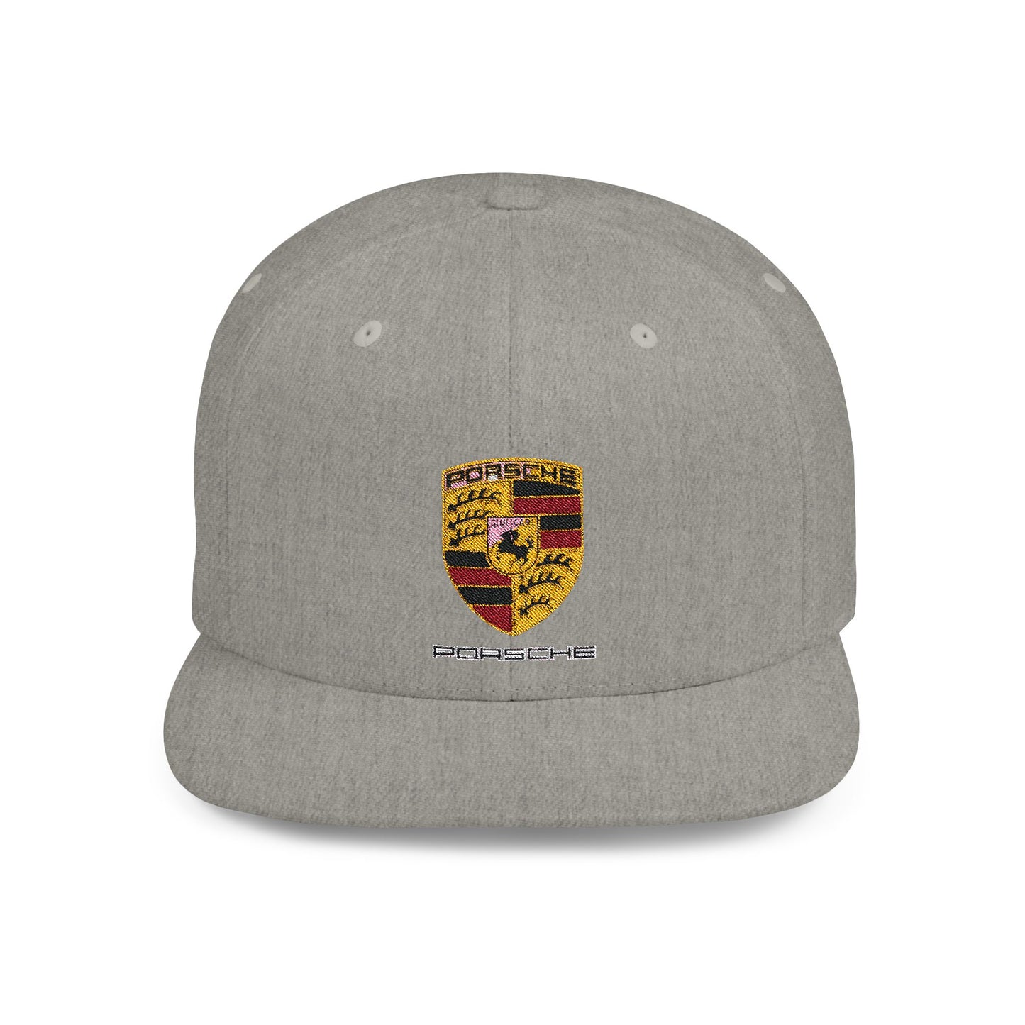 Porsche Flat Bill Snapback – Lightweight, Custom Fit, Premium Quality