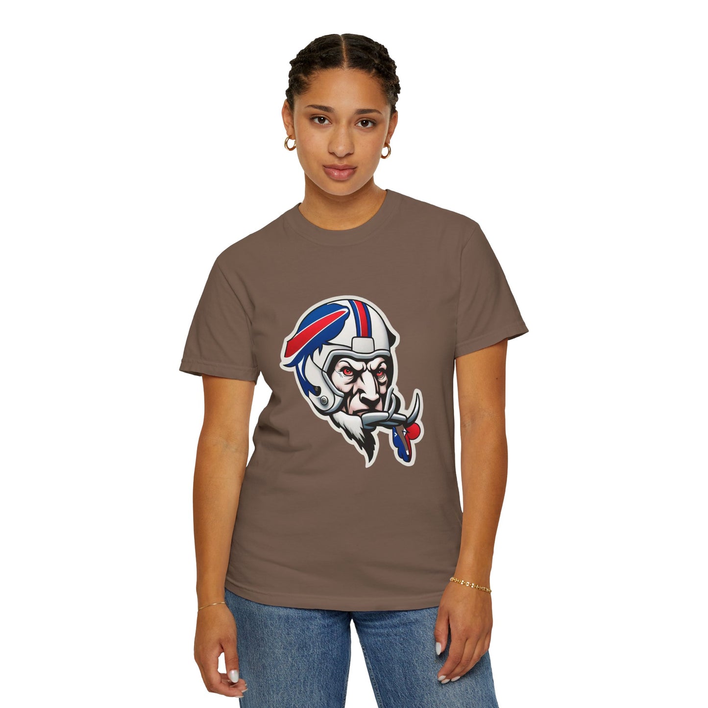 Buffalo Bills Football Season Garment-Dyed T-Shirt – Premium Cotton Tee for Customization