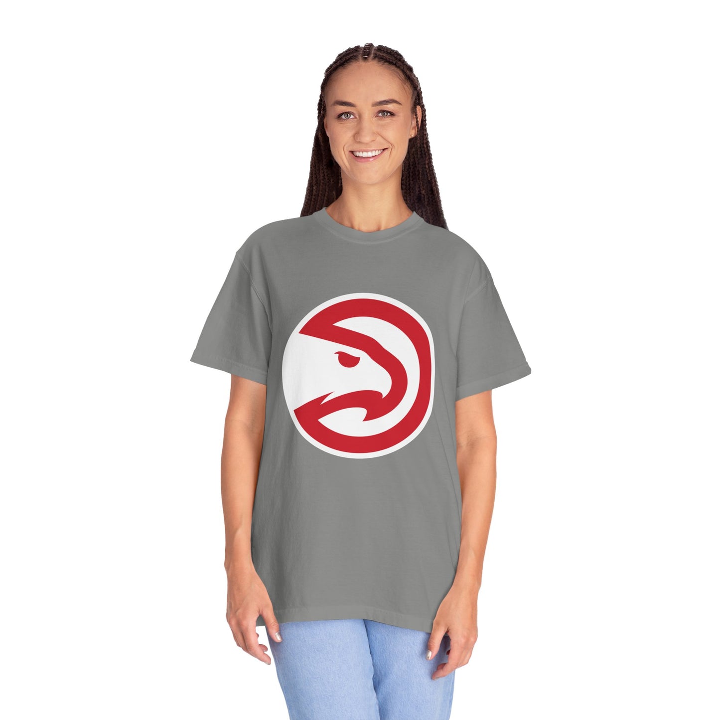 Atlanta Hawks Built Different Garment-Dyed T-Shirt – Premium Cotton Tee for Customization