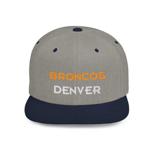 Denver Broncos Broncos Country Flat Bill Snapback – Lightweight, Custom Fit, Premium Quality