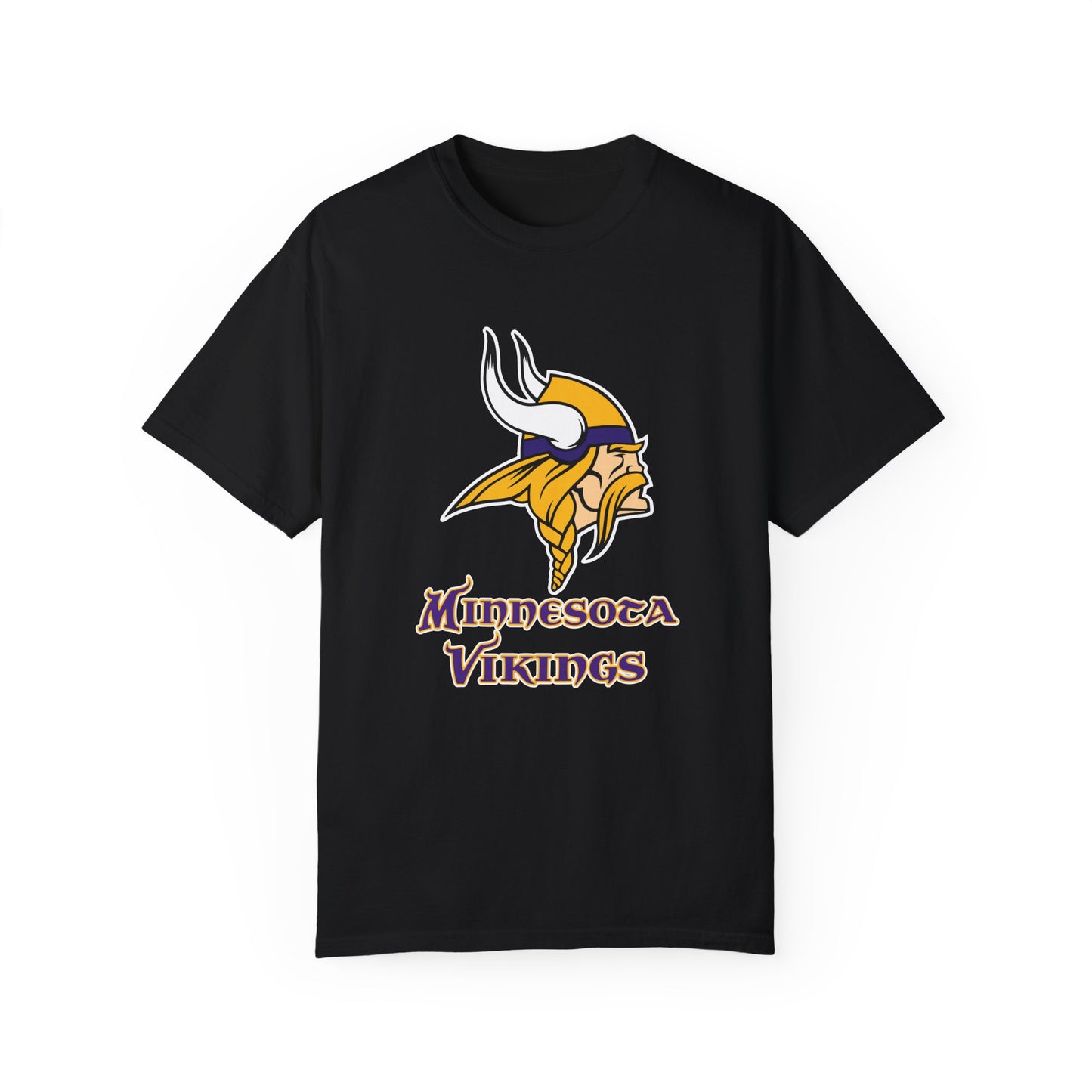 Minnesota Vikings Merchandise Garment-Dyed T-Shirt – Premium Cotton Tee for Customization