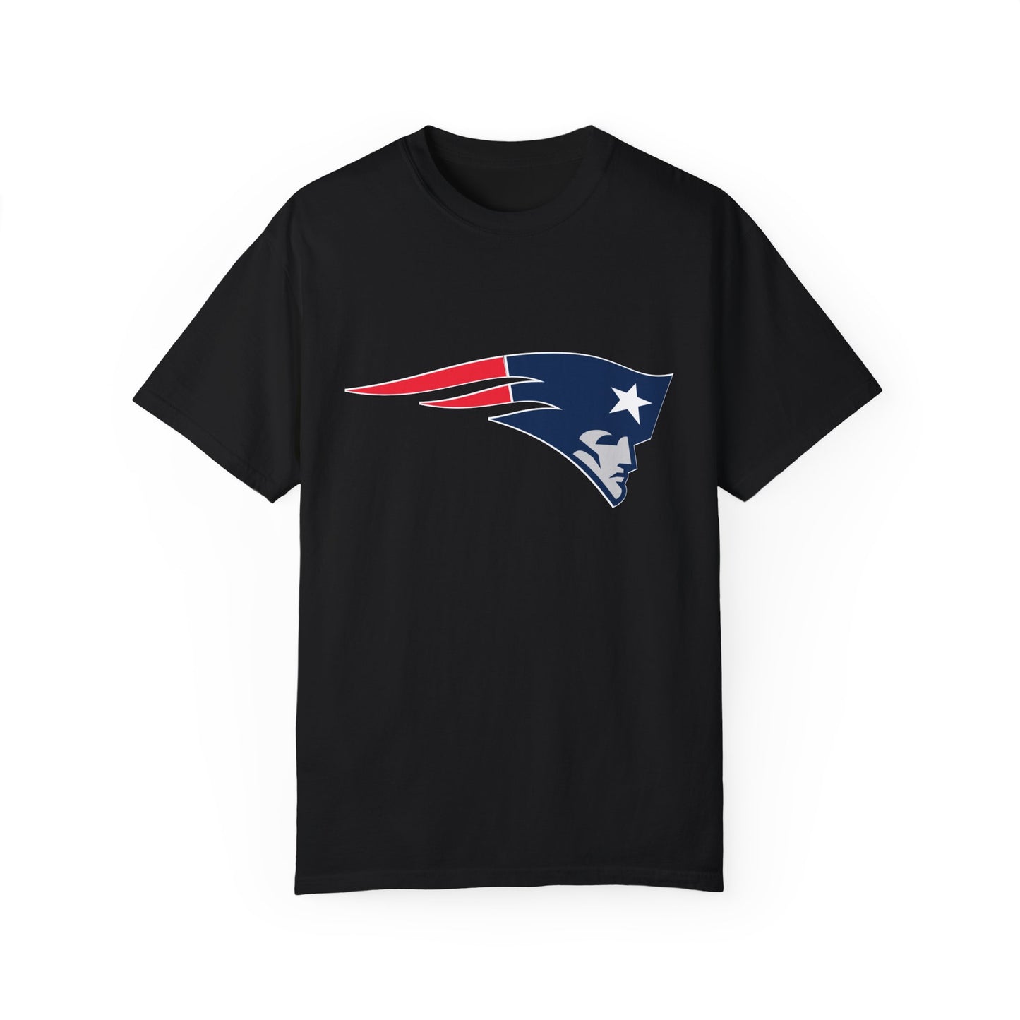 New England Patriots Gear Garment-Dyed T-Shirt – Premium Cotton Tee for Customization