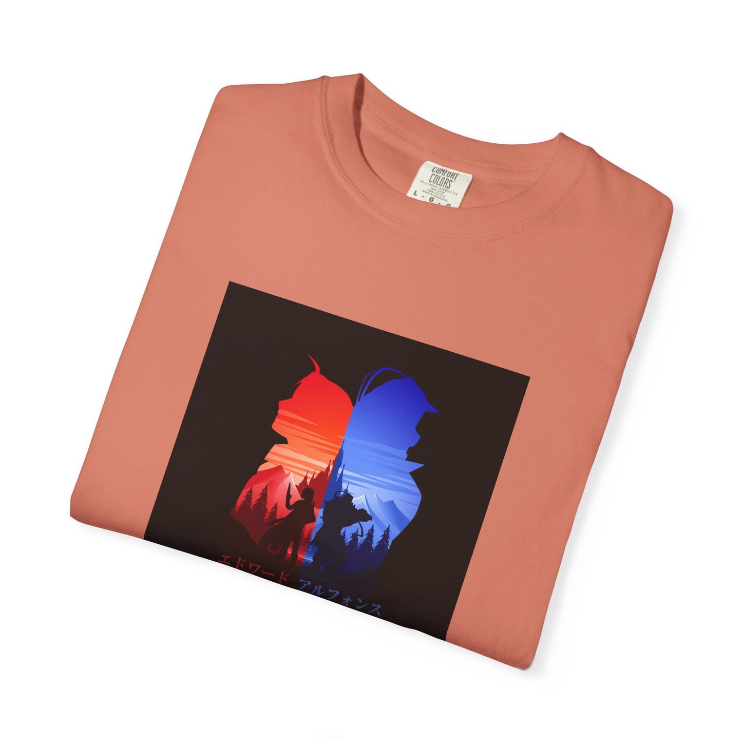 Fullmetal Alchemist Amoled Garment-Dyed T-Shirt – Premium Cotton Tee