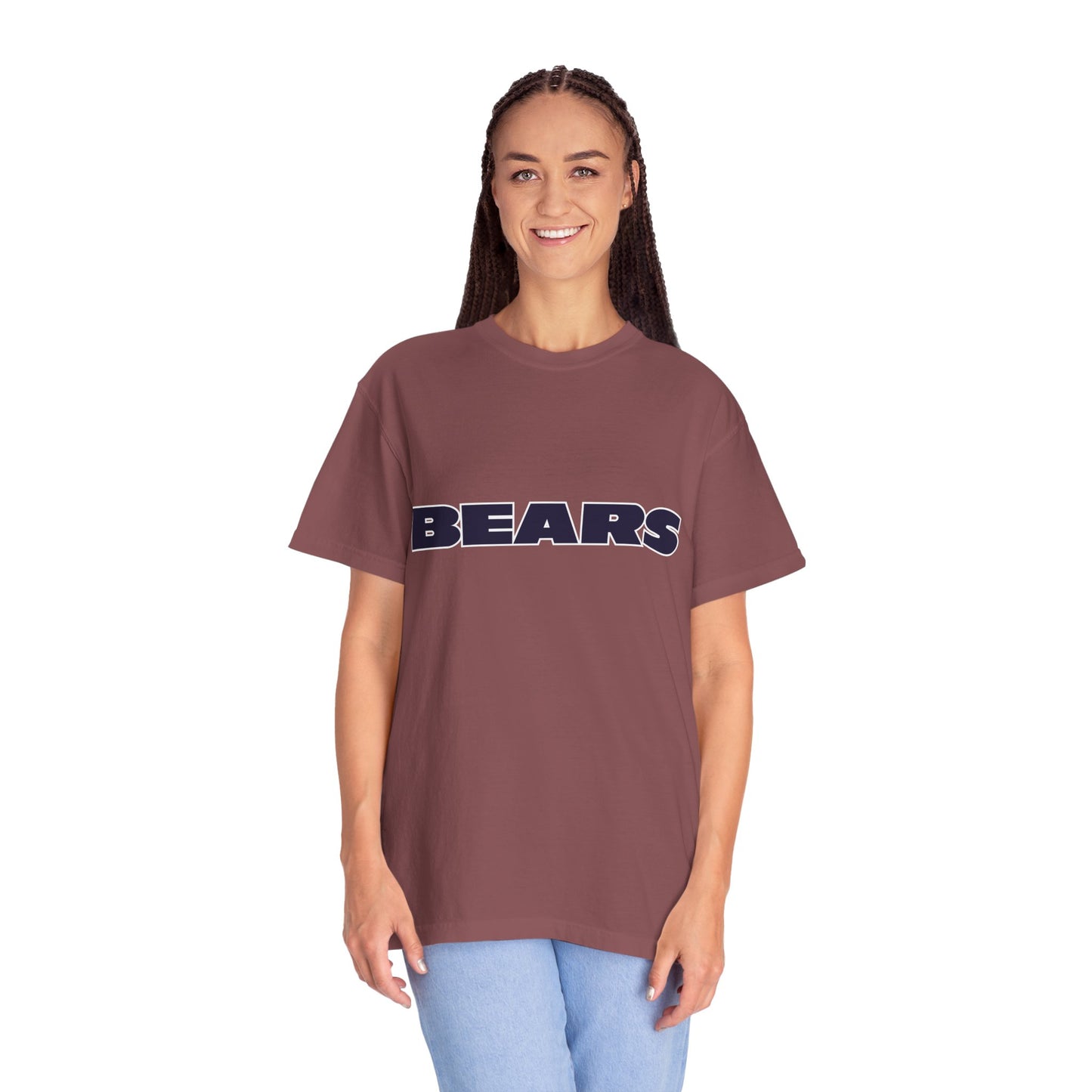 Chicago Bears Nation Garment-Dyed T-Shirt – Premium Cotton Tee for Customization