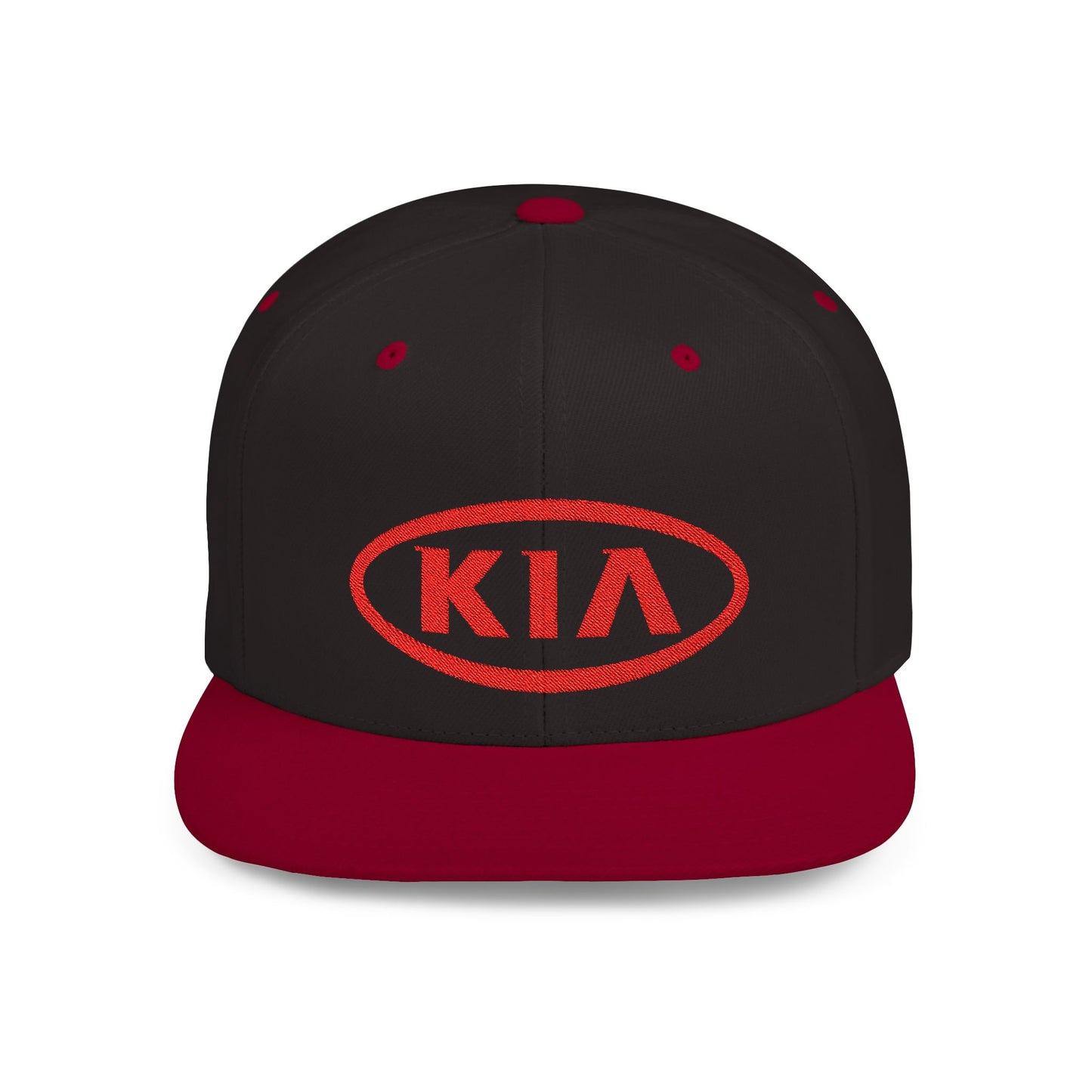 Kia Flat Bill Snapback – Lightweight, Custom Fit, Premium Quality