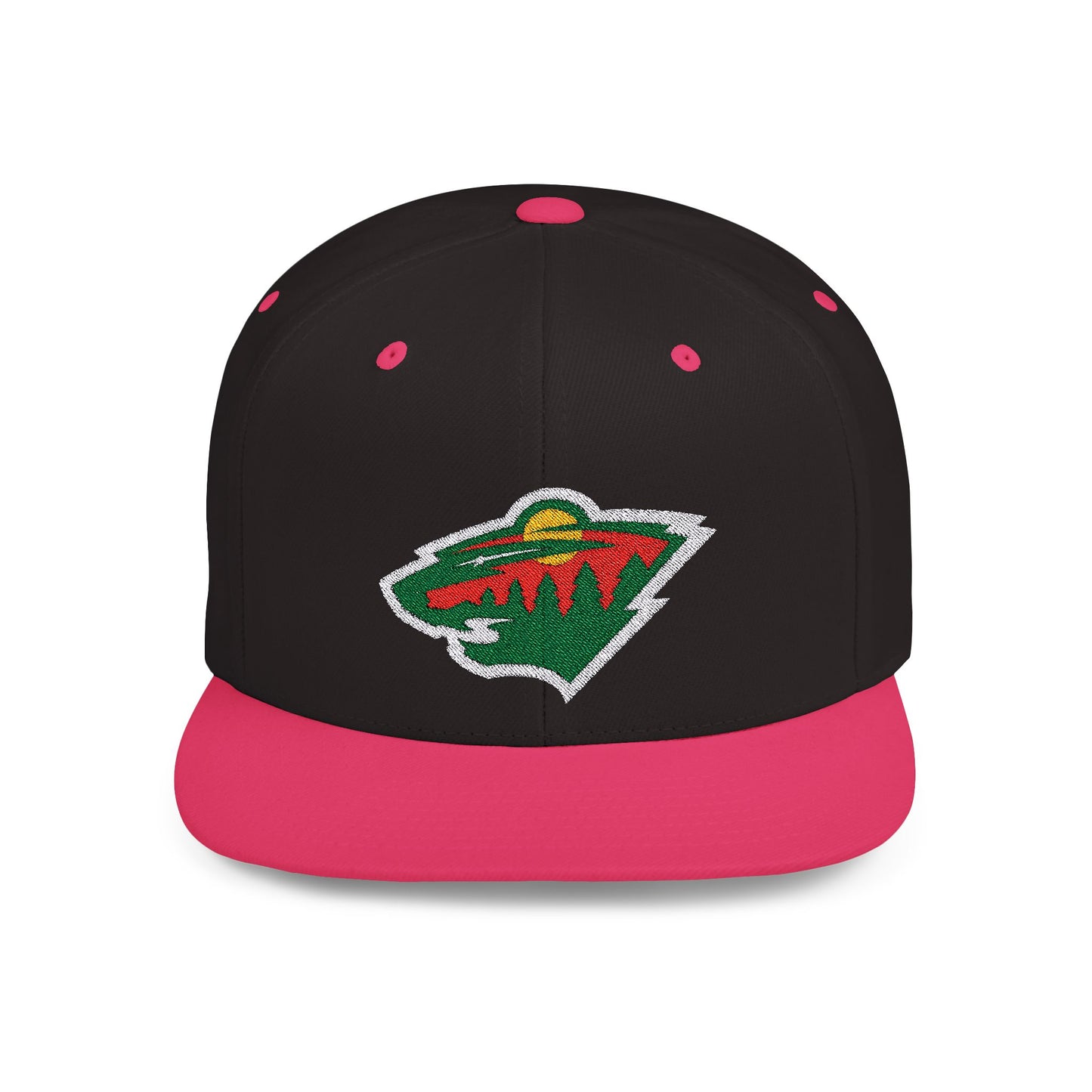 Minnesota Wild Flat Bill Snapback – Lightweight, Custom Fit, Premium Quality