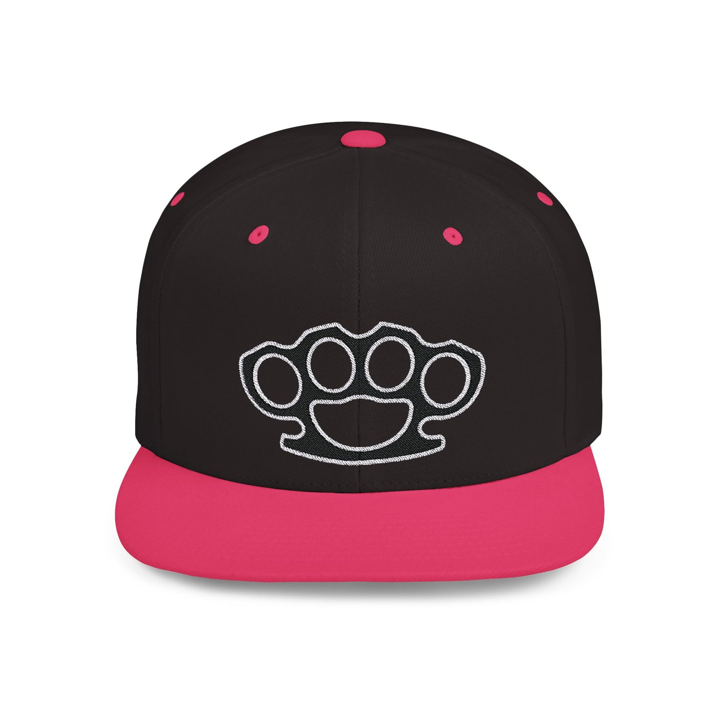 Brass Knuckles Flat Bill Snapback – Lightweight, Custom Fit, Premium Quality