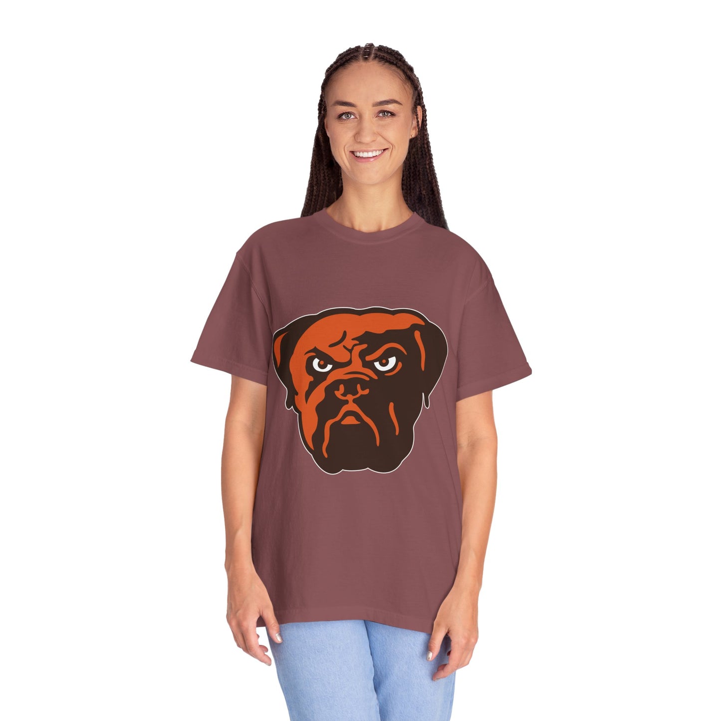 Cleveland Browns Collectibles Garment-Dyed T-Shirt – Premium Cotton Tee for Customization