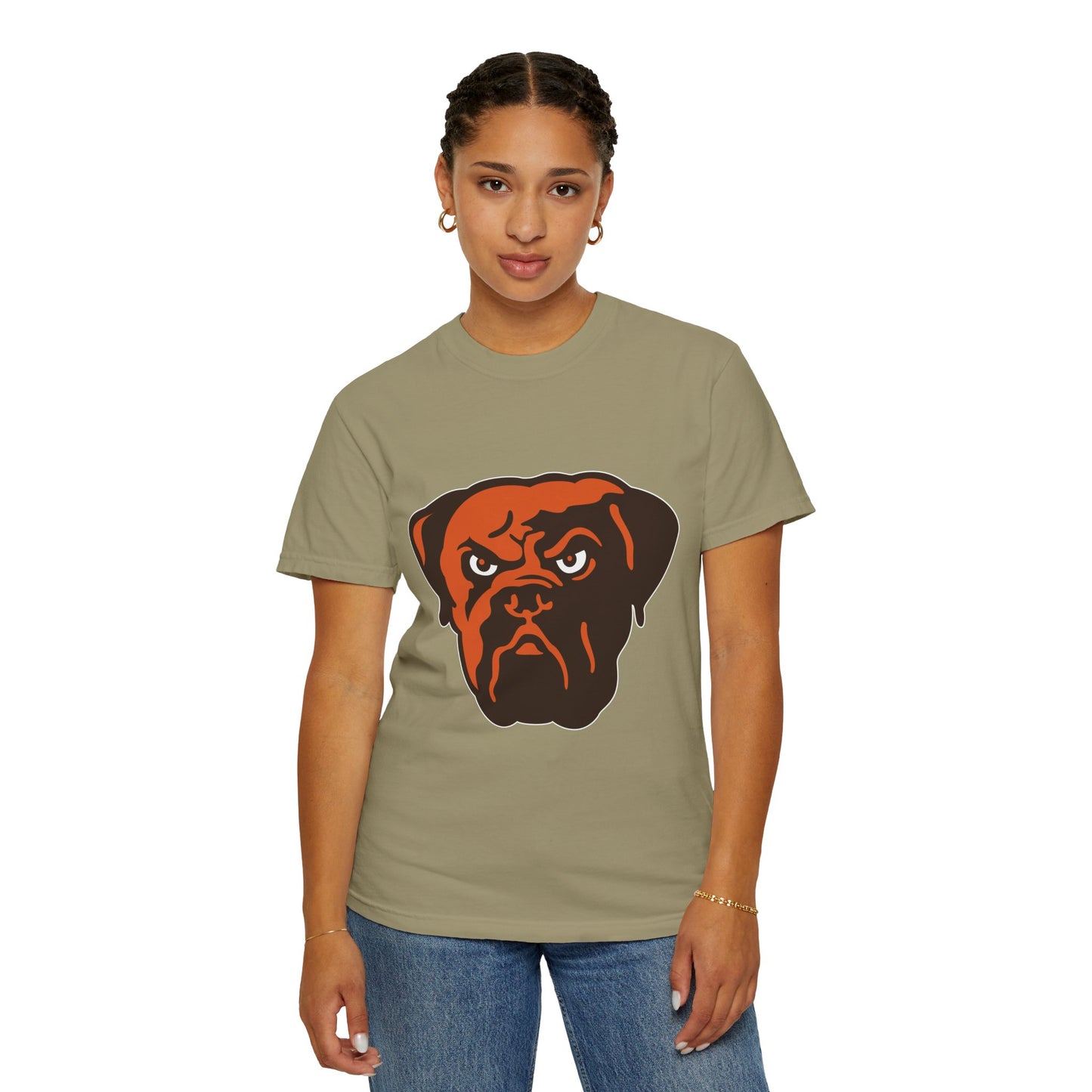 Cleveland Browns Collectibles Garment-Dyed T-Shirt – Premium Cotton Tee for Customization