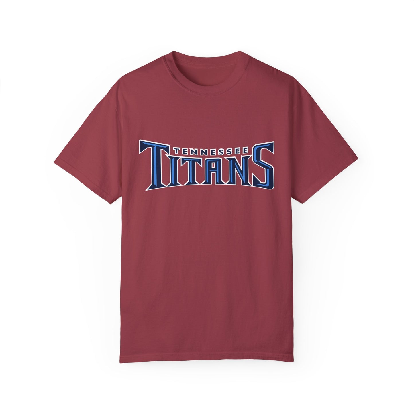 Tennessee Titans Team Merch Garment-Dyed T-Shirt – Premium Cotton Tee for Customization