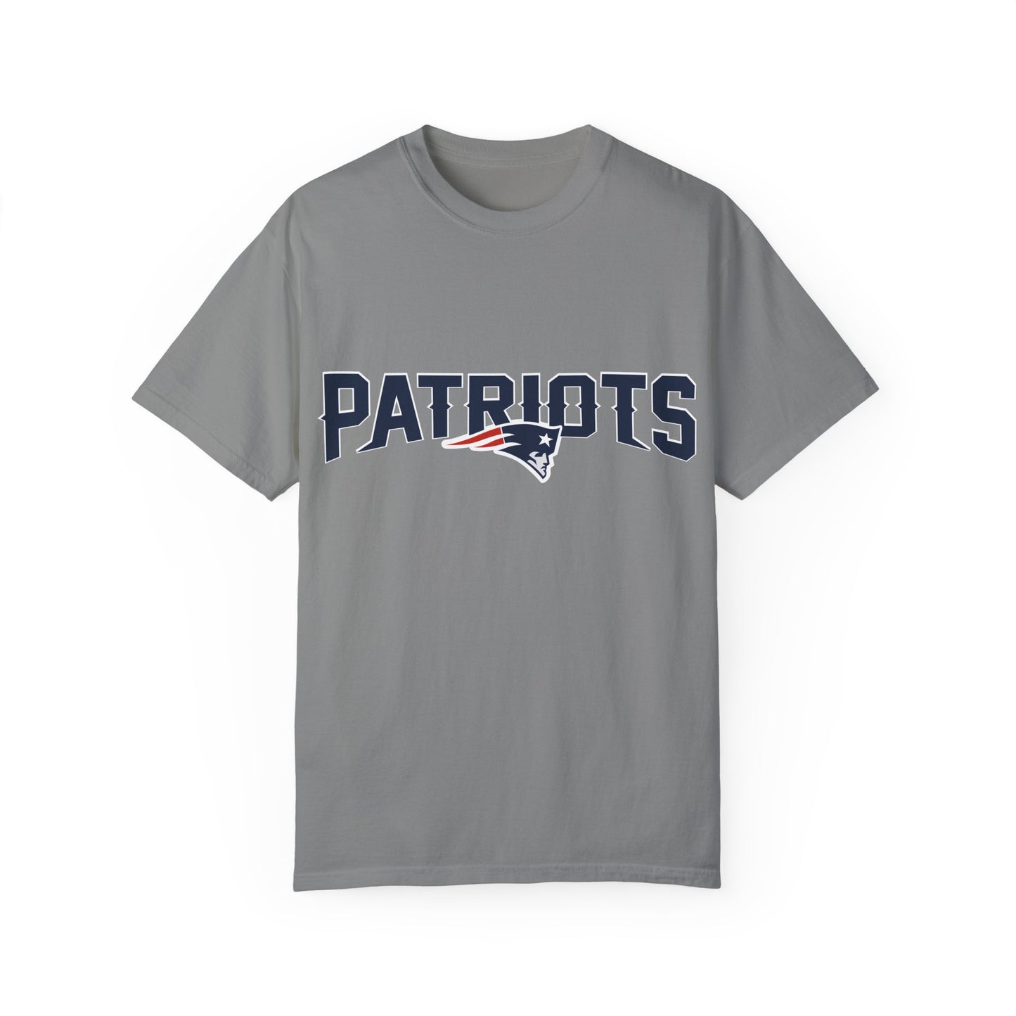 New England Patriots Football Merchandise Garment-Dyed T-Shirt – Premium Cotton Tee for Customization