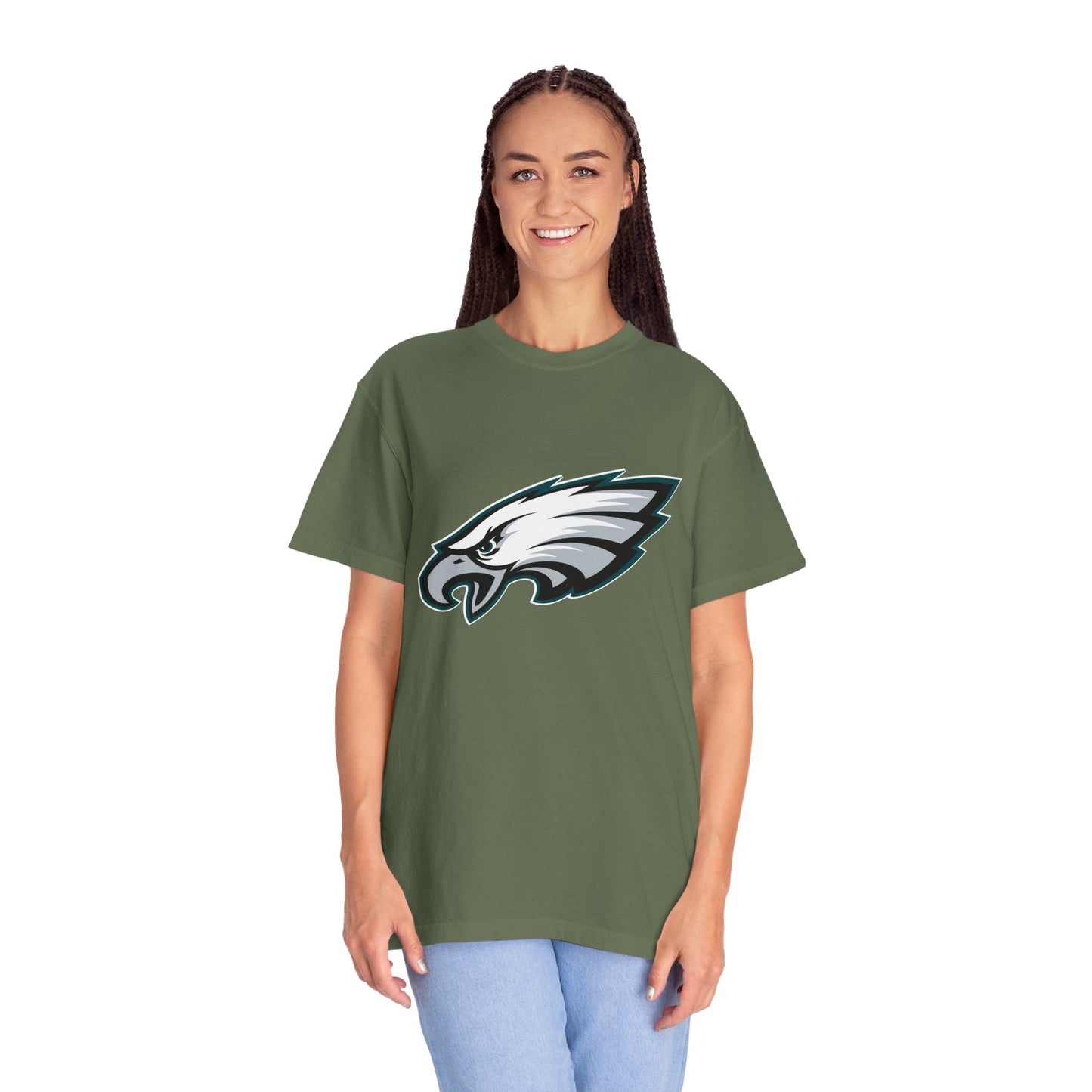 Philadelphia Eagles Pride Garment-Dyed T-Shirt – Premium Cotton Tee for Customization