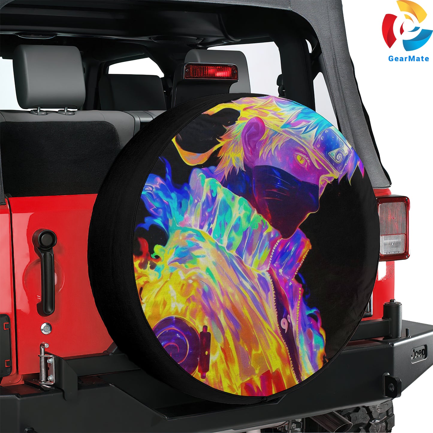 Naruto Uzumaki Naruto Ninja Way Spare Tire Cover – Premium Waterproof UV-Resistant Protector
