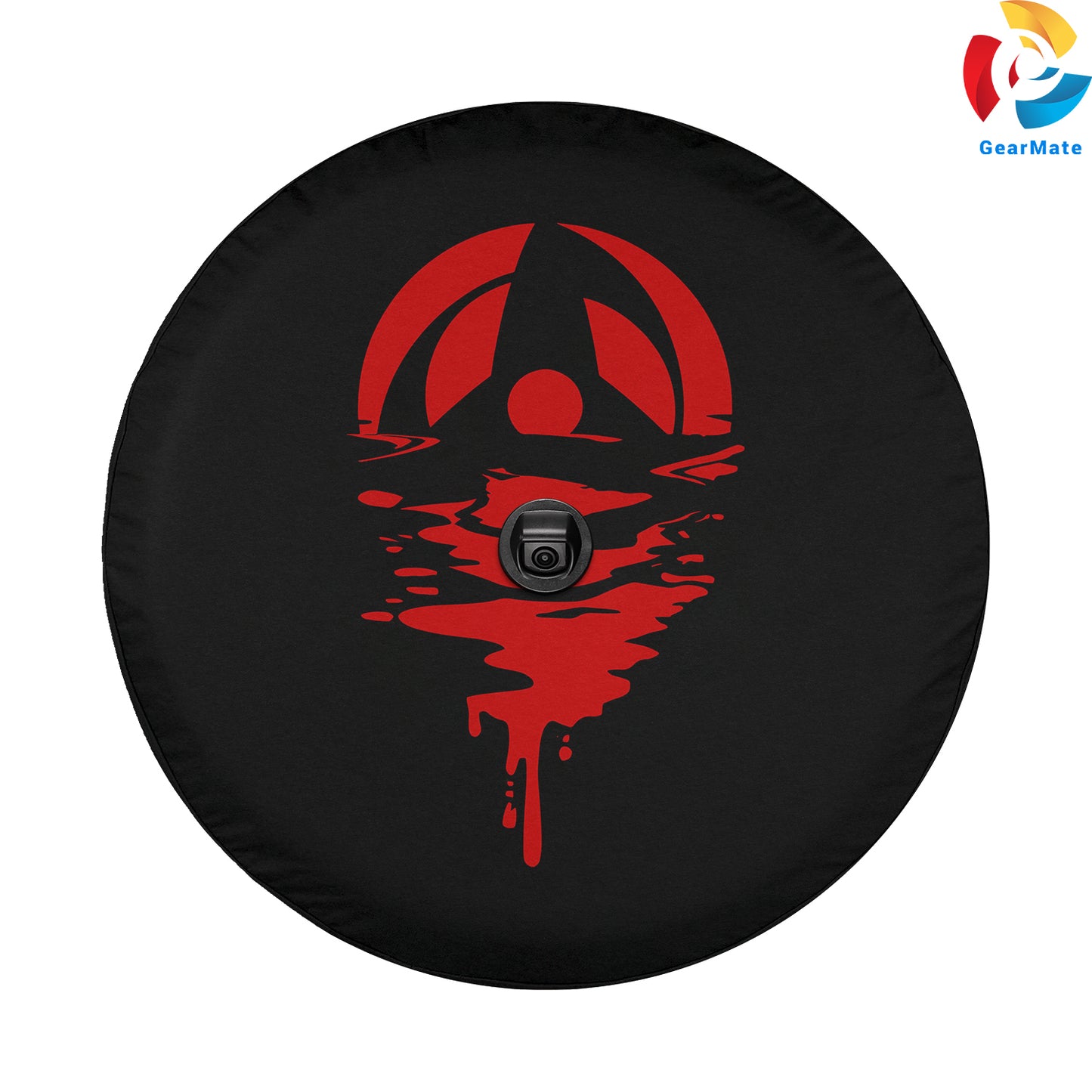 Mangekyō Sharingan Anime Spare Tire Cover – Premium Waterproof UV Resistant Protector