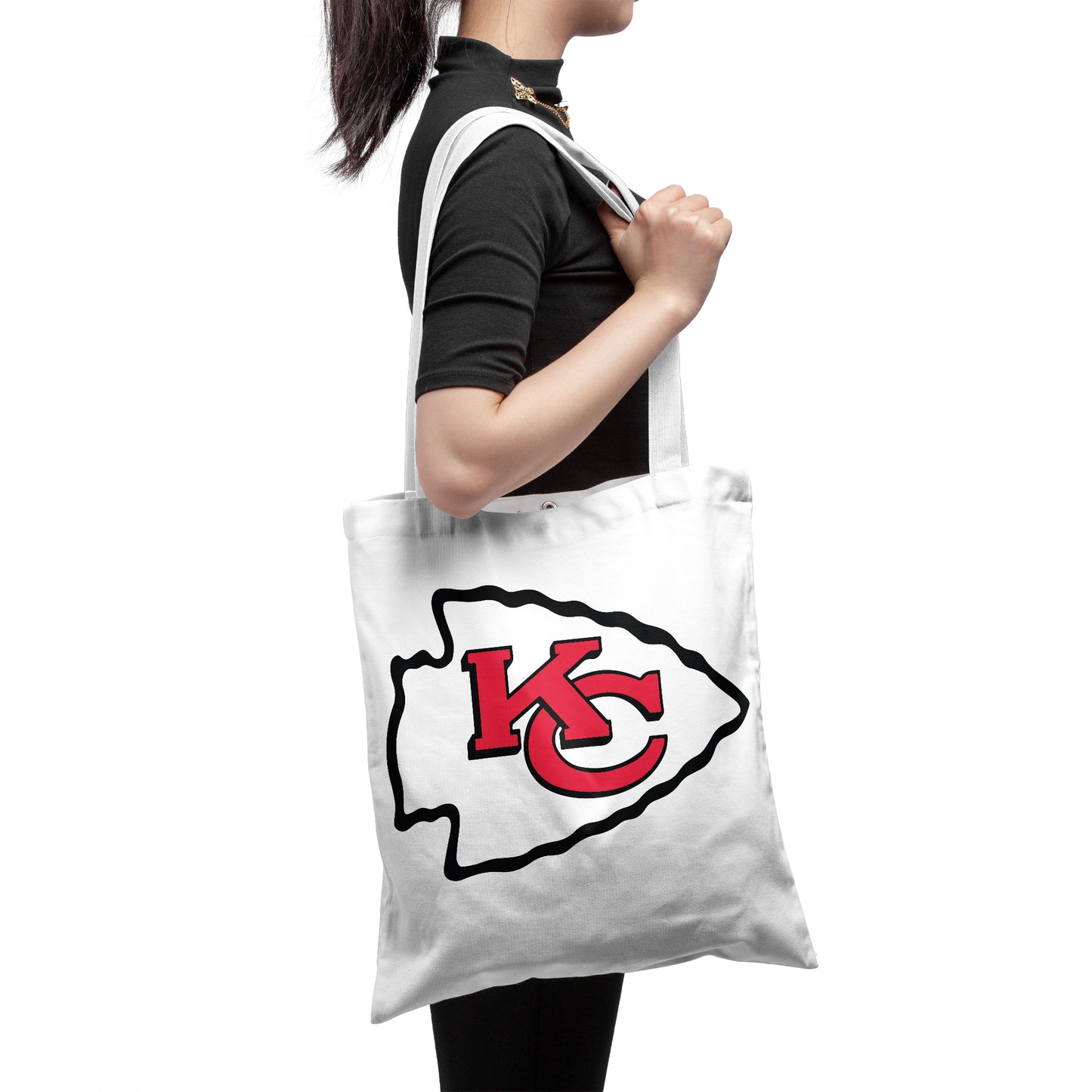 Kansas City Chiefs Polyester Canvas Tote Bag – Durable and Stylish