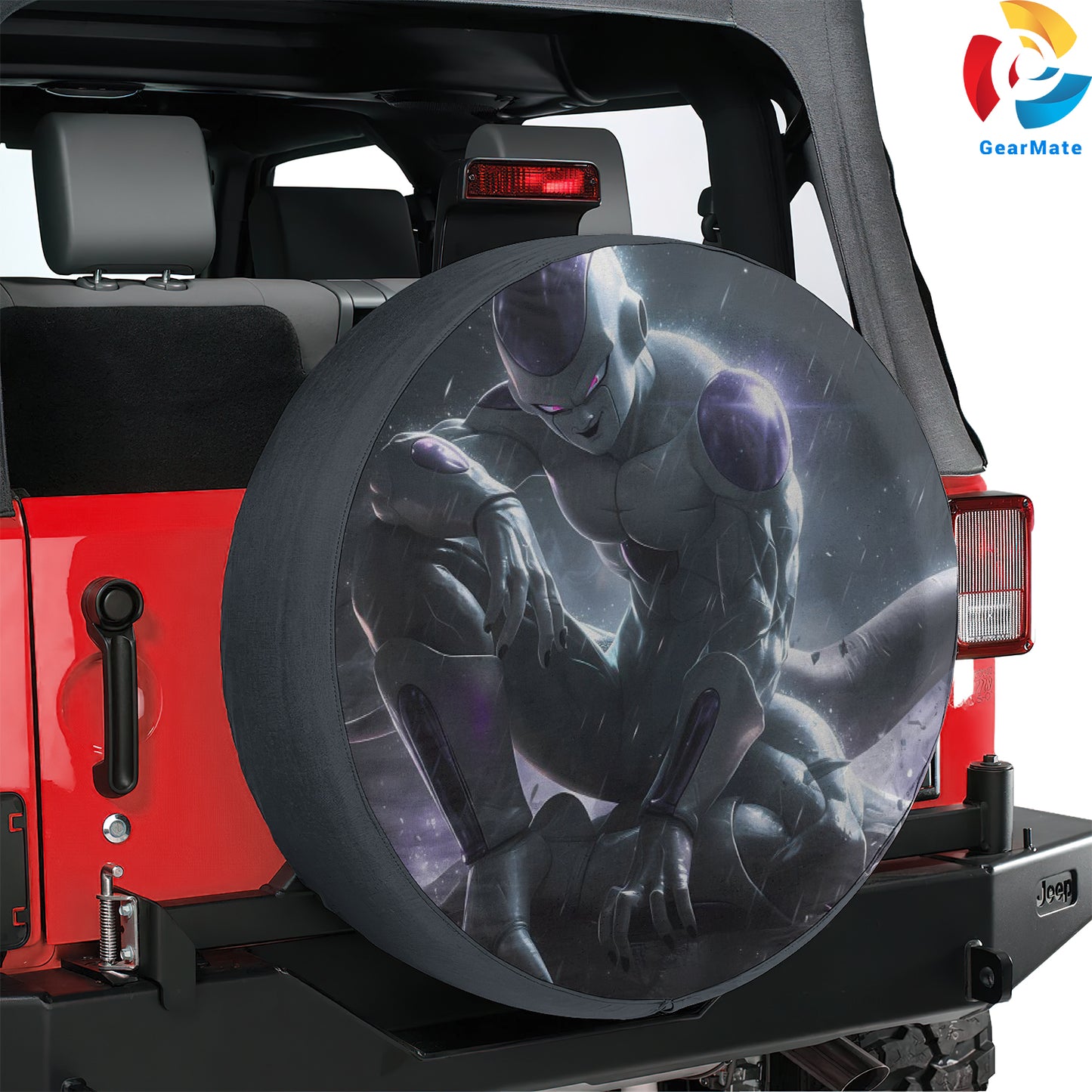 Dragon Ball Frieza Dragon Ball Spare Tire Cover – Premium Waterproof UV-Resistant Protector