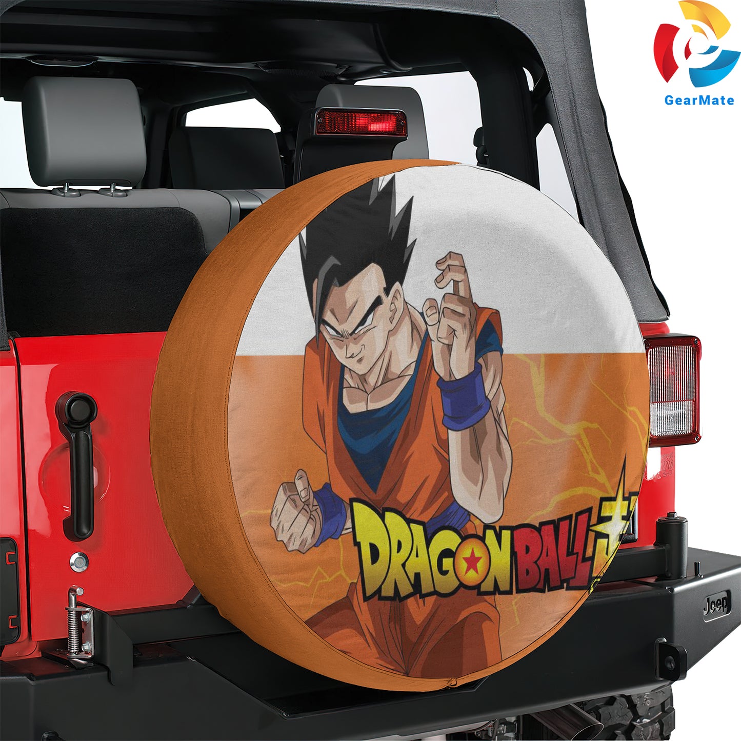 Dragon Ball Gohan Dragon Ball Super Spare Tire Cover – Premium Waterproof UV-Resistant Protector