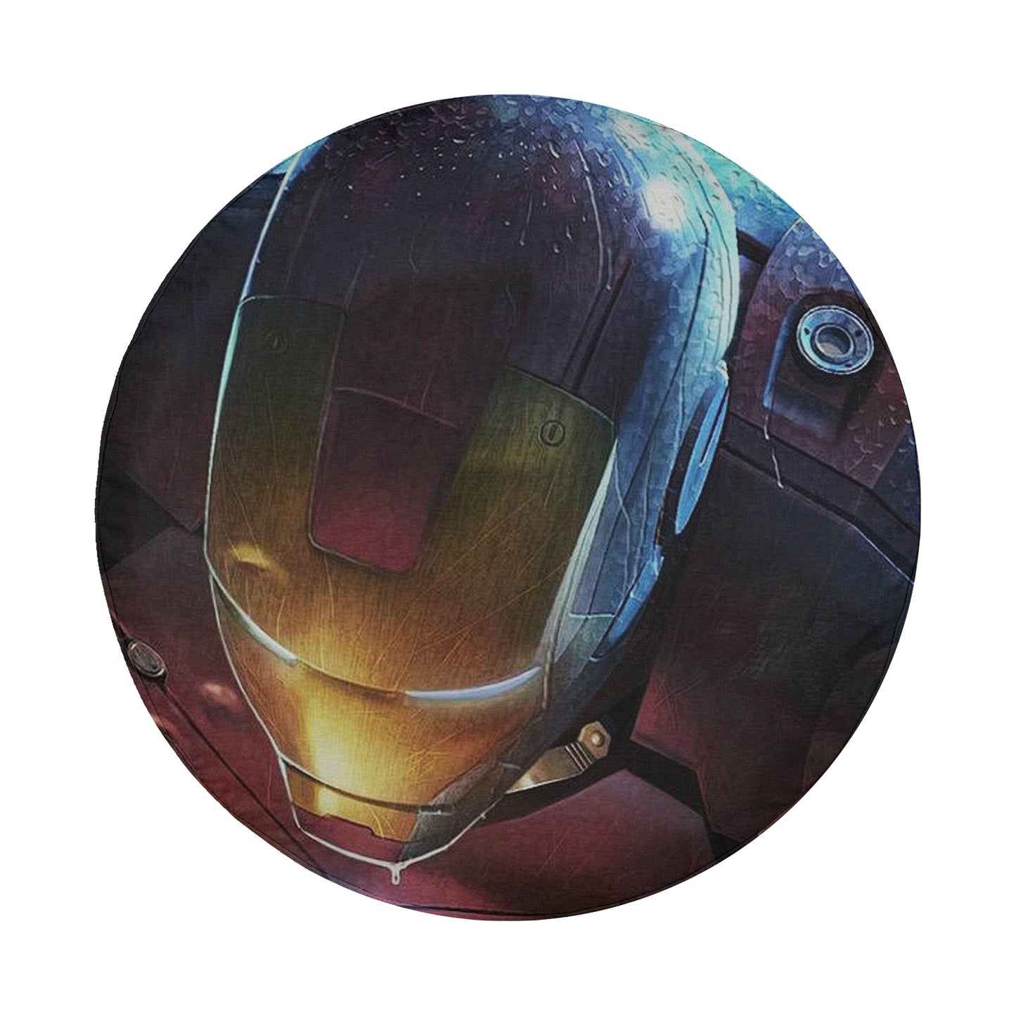 Marvel Iron Man Heroes Spare Tire Cover – Premium Waterproof UV Resistant Protector