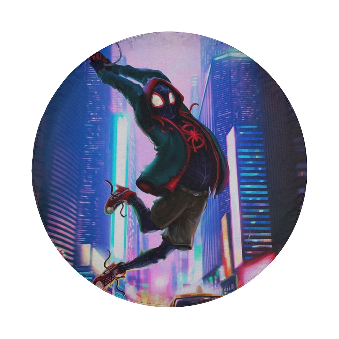 Miles Morales Be Greater Spare Tire Cover – Premium Waterproof UV Resistant Protector