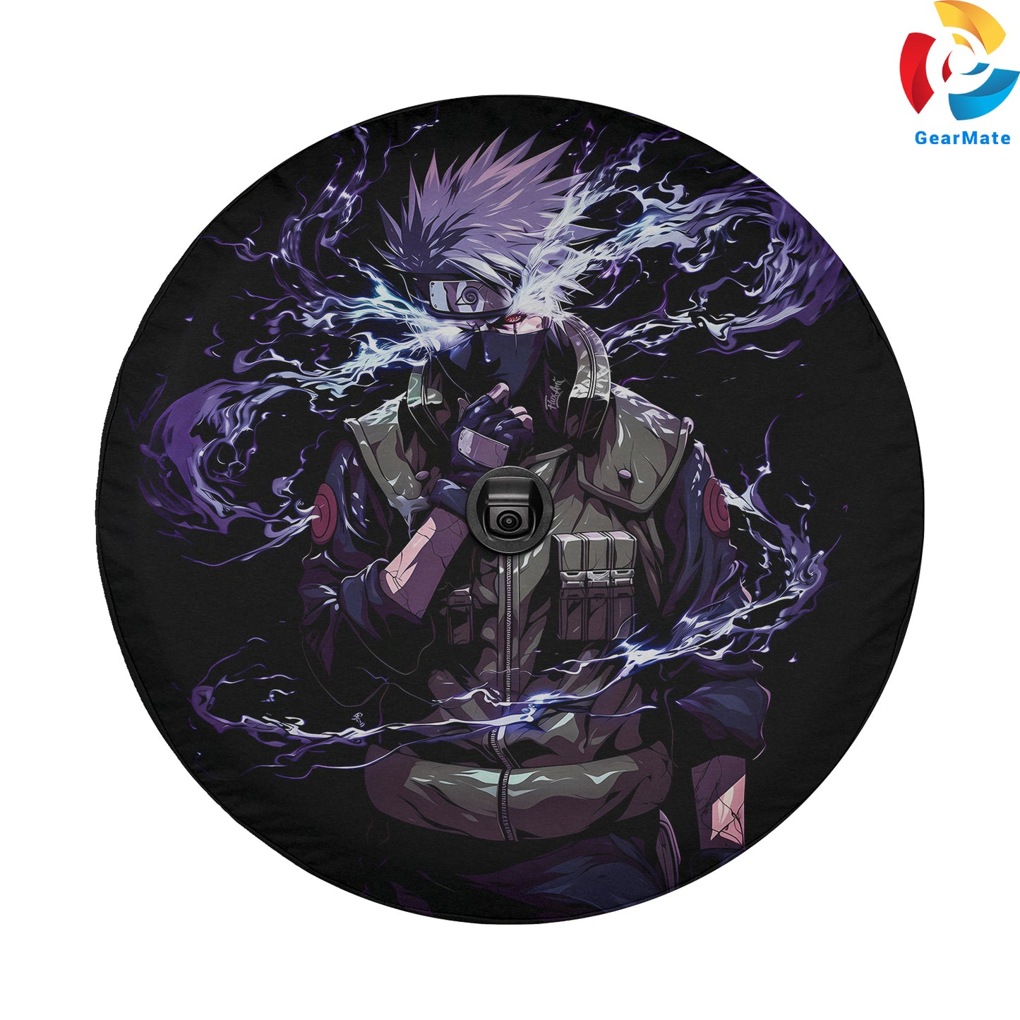 Kakashi Hatake Spare Tire Cover – Premium Waterproof UV Resistant Protector