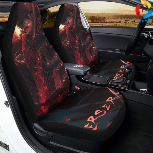 Berserk The Strong Swordman Car Seat Covers – High Quality Graphic and Polar Fleece Protector Set