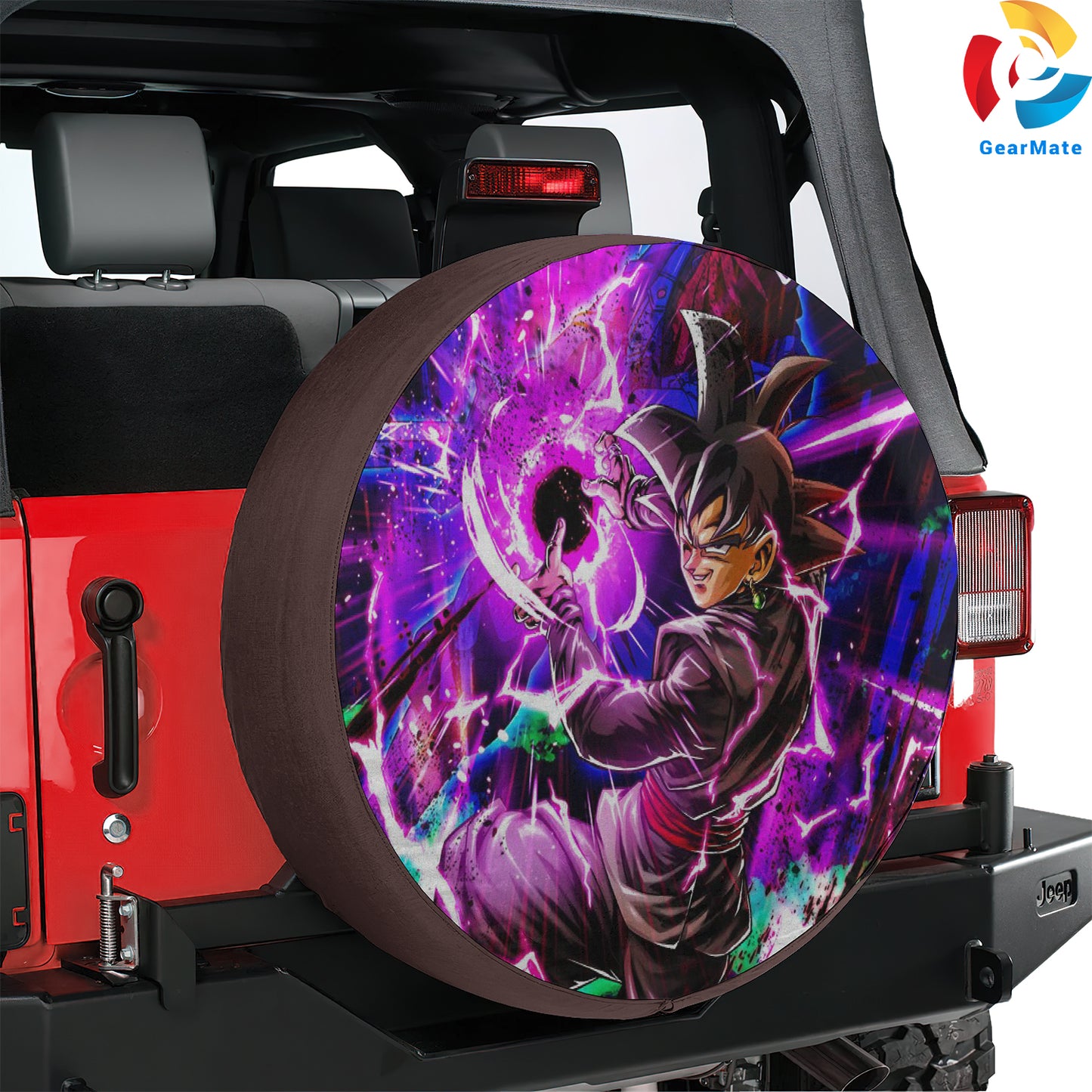 Dragon Ball Goku Black Dragon Ball Legends Spare Tire Cover – Premium Waterproof UV-Resistant Protector