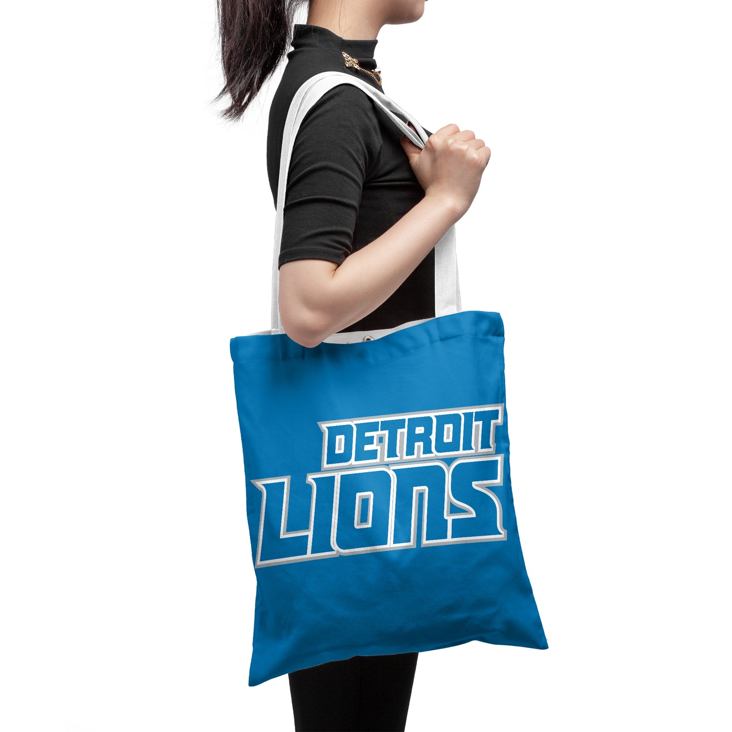 Detroit Lions NFL Polyester Canvas Tote Bag – Durable and Stylish