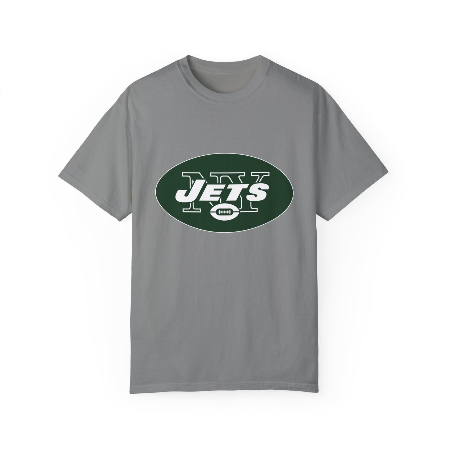 New York Jets Football Products Garment-Dyed T-Shirt – Premium Cotton Tee for Customization