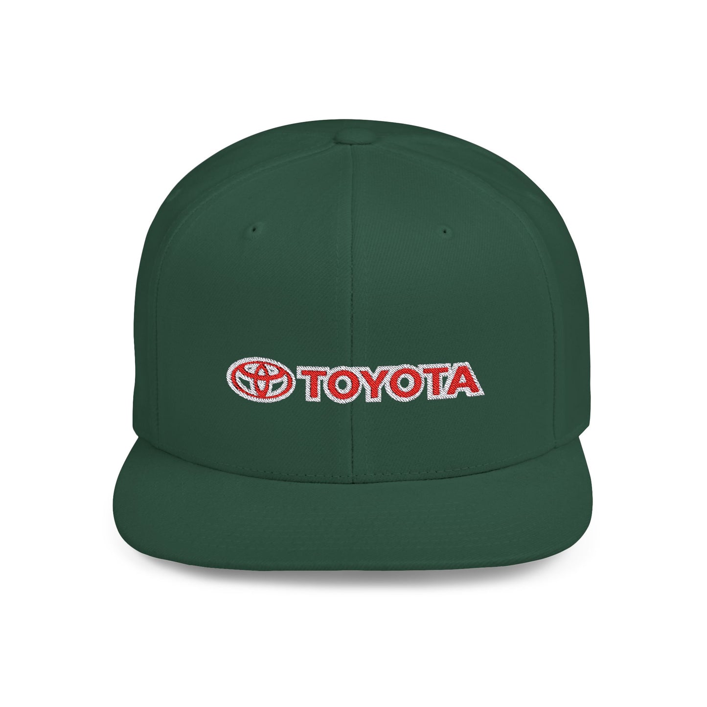 Toyota Flat Bill Snapback – Lightweight, Custom Fit, Premium Quality