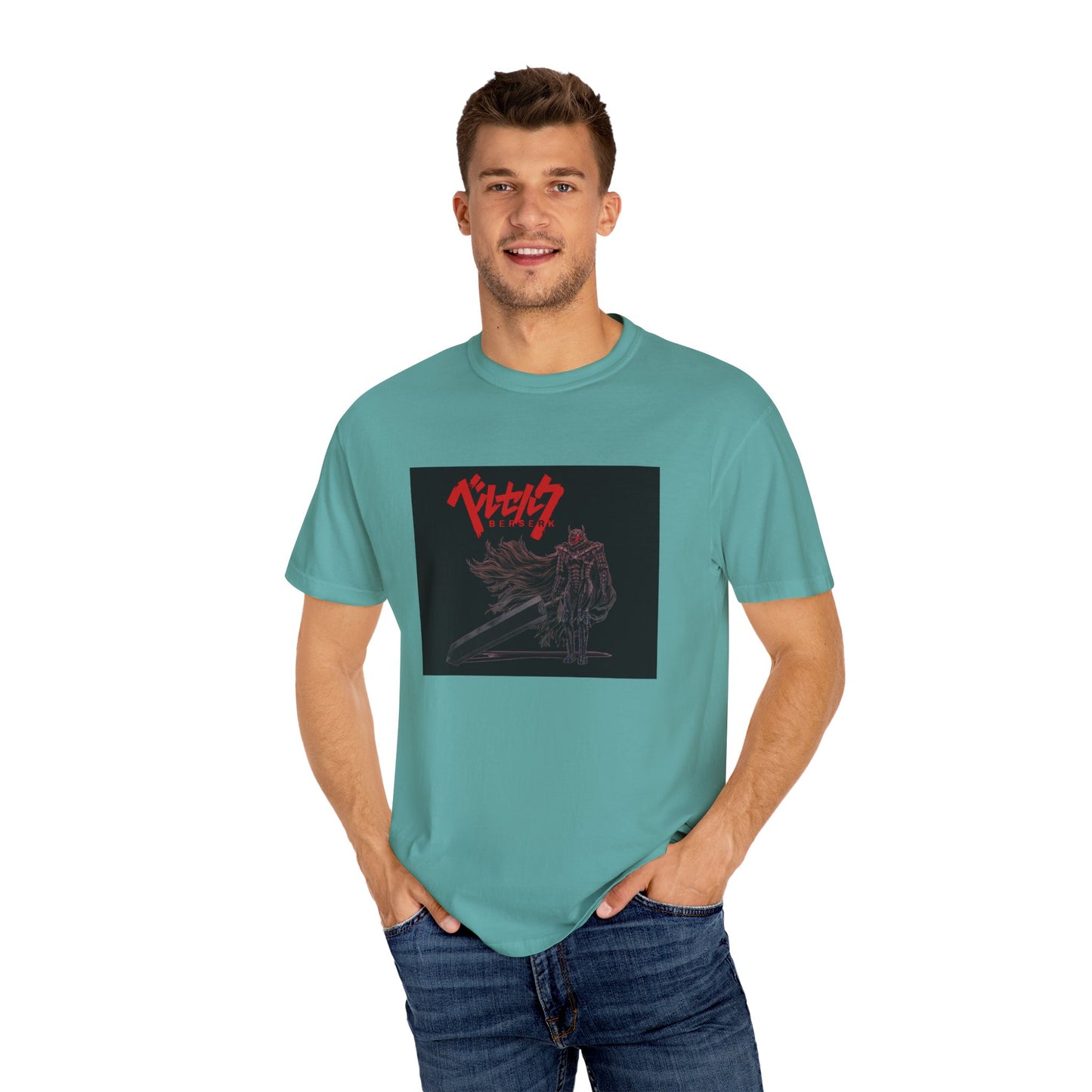 Berserk Berserker Garment-Dyed T-Shirt – Premium Cotton Tee for Customization