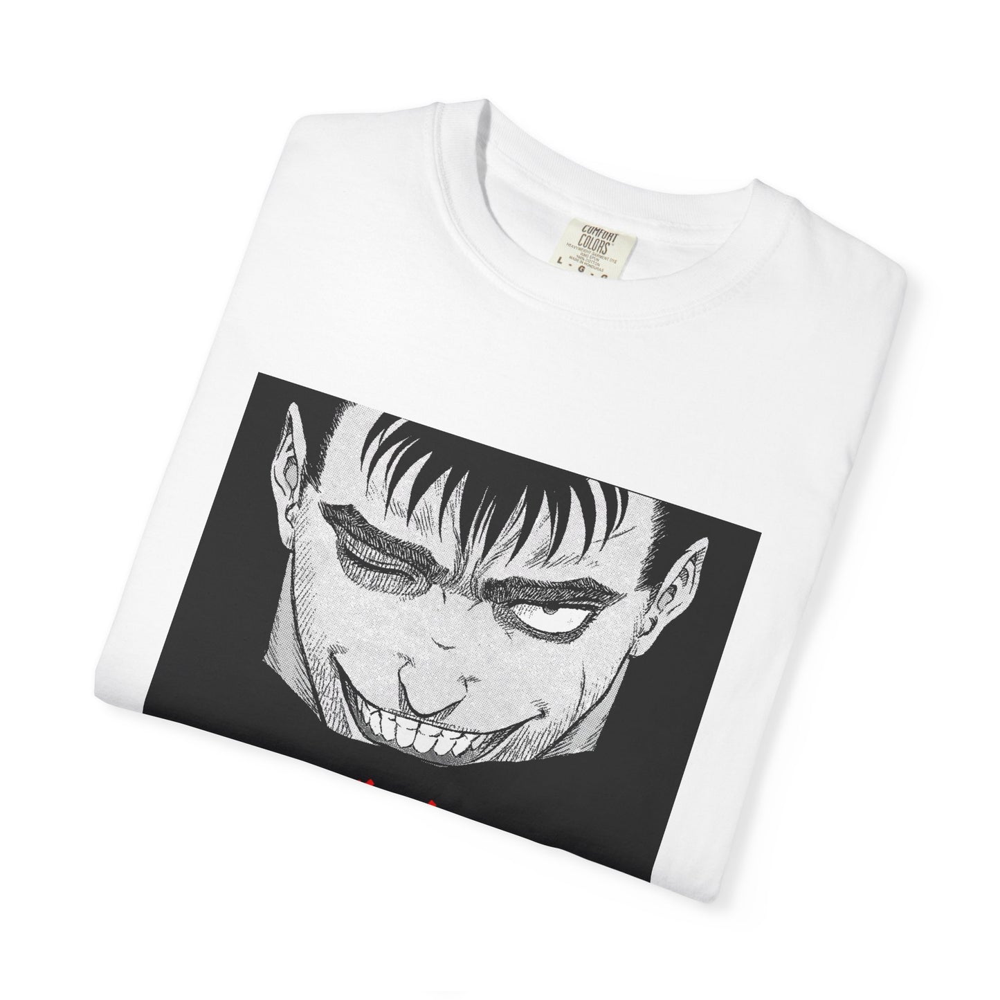 Berserk Fan Art Garment-Dyed T-Shirt – Premium Cotton Tee for Customization