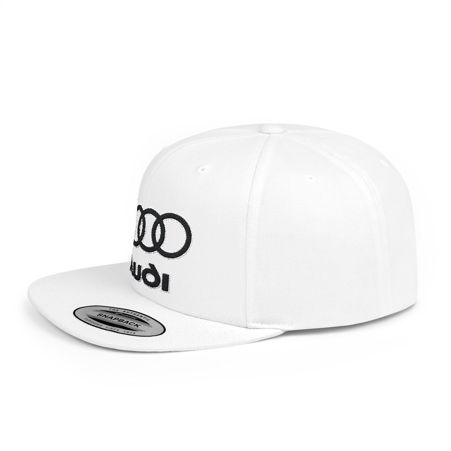 Audi Flat Bill Snapback – Lightweight, Custom Fit, Premium Quality