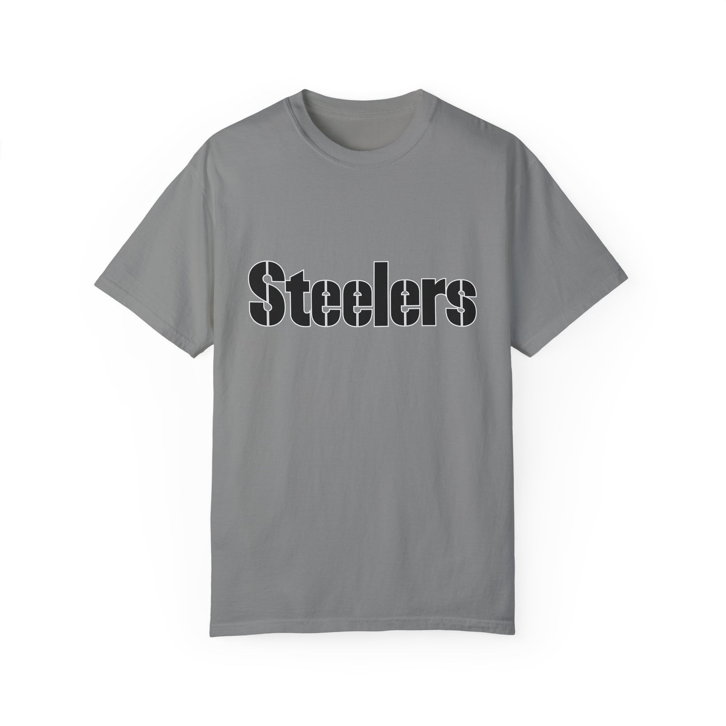 Pittsburgh Steelers Football Fan Garment-Dyed T-Shirt – Premium Cotton Tee for Customization