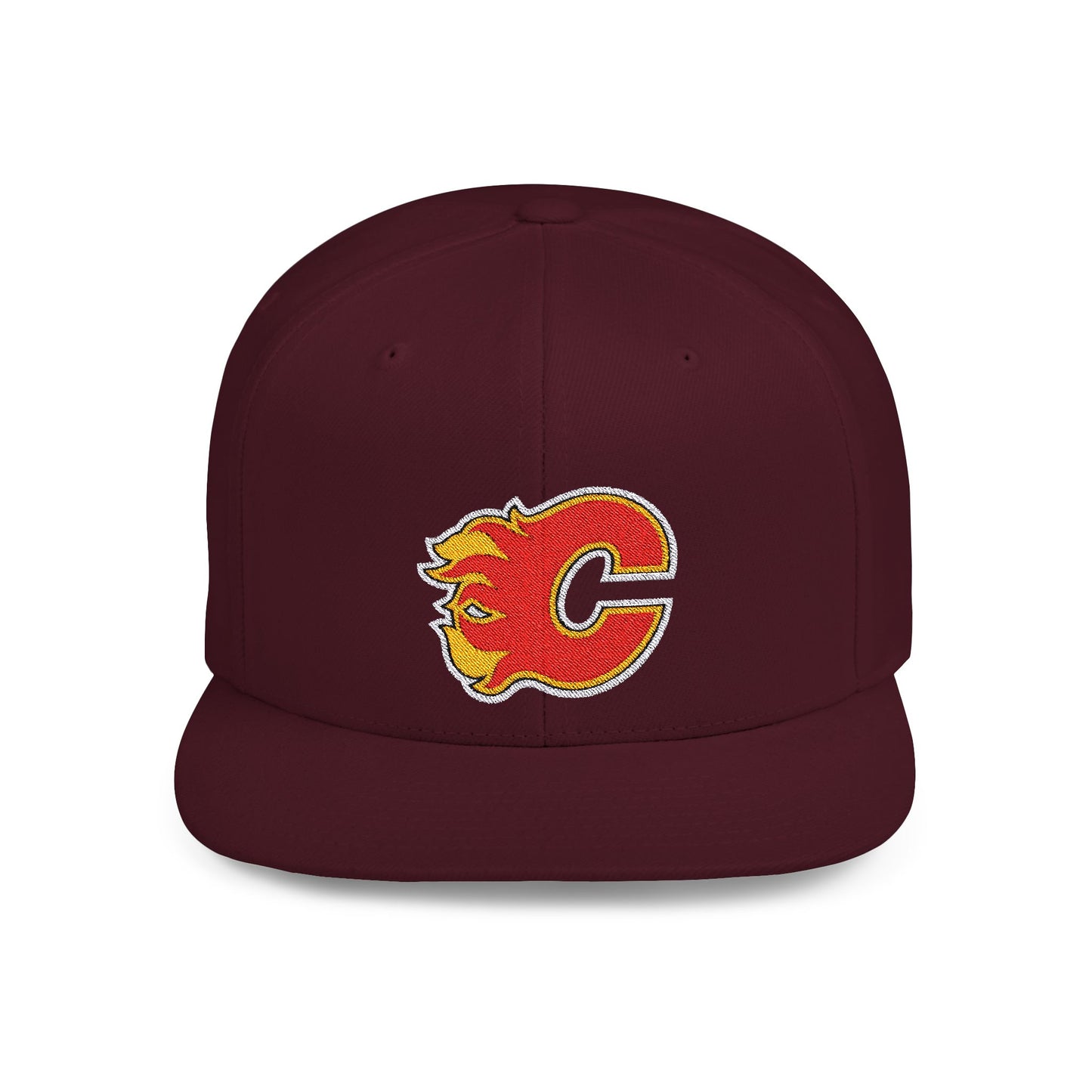 Calgary Flames Flat Bill Snapback – Lightweight, Custom Fit, Premium Quality