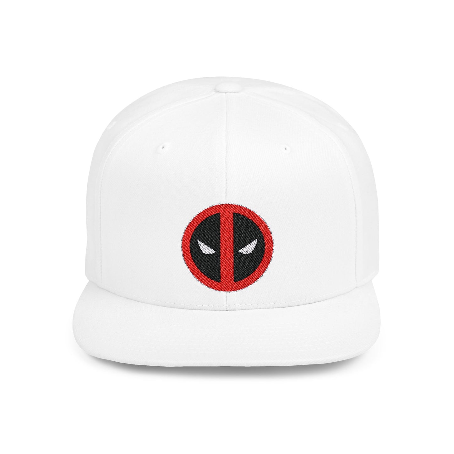 Deadpool Logo Flat Bill Snapback – Lightweight, Custom Fit, Premium Quality