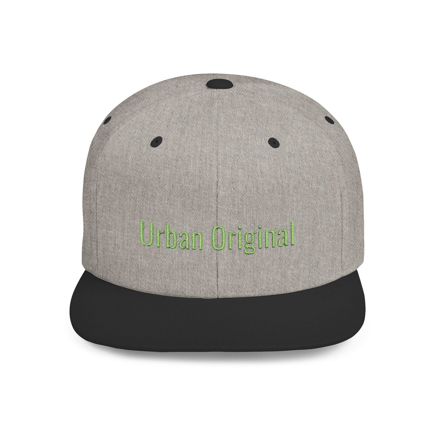 Text Urban Original Flat Bill Snapback – Lightweight, Custom Fit, Premium Quality