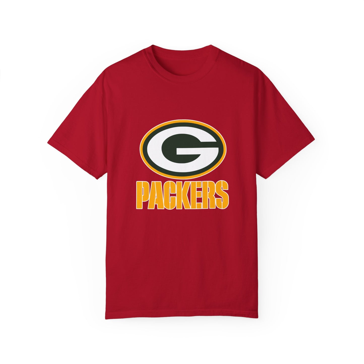 Green Bay Packers Merchandise Garment-Dyed T-Shirt – Premium Cotton Tee for Customization