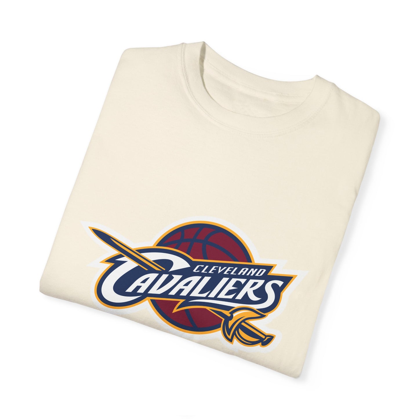 Cleveland Cavaliers Hoop Lifestyle Garment-Dyed T-Shirt – Premium Cotton Tee for Customization