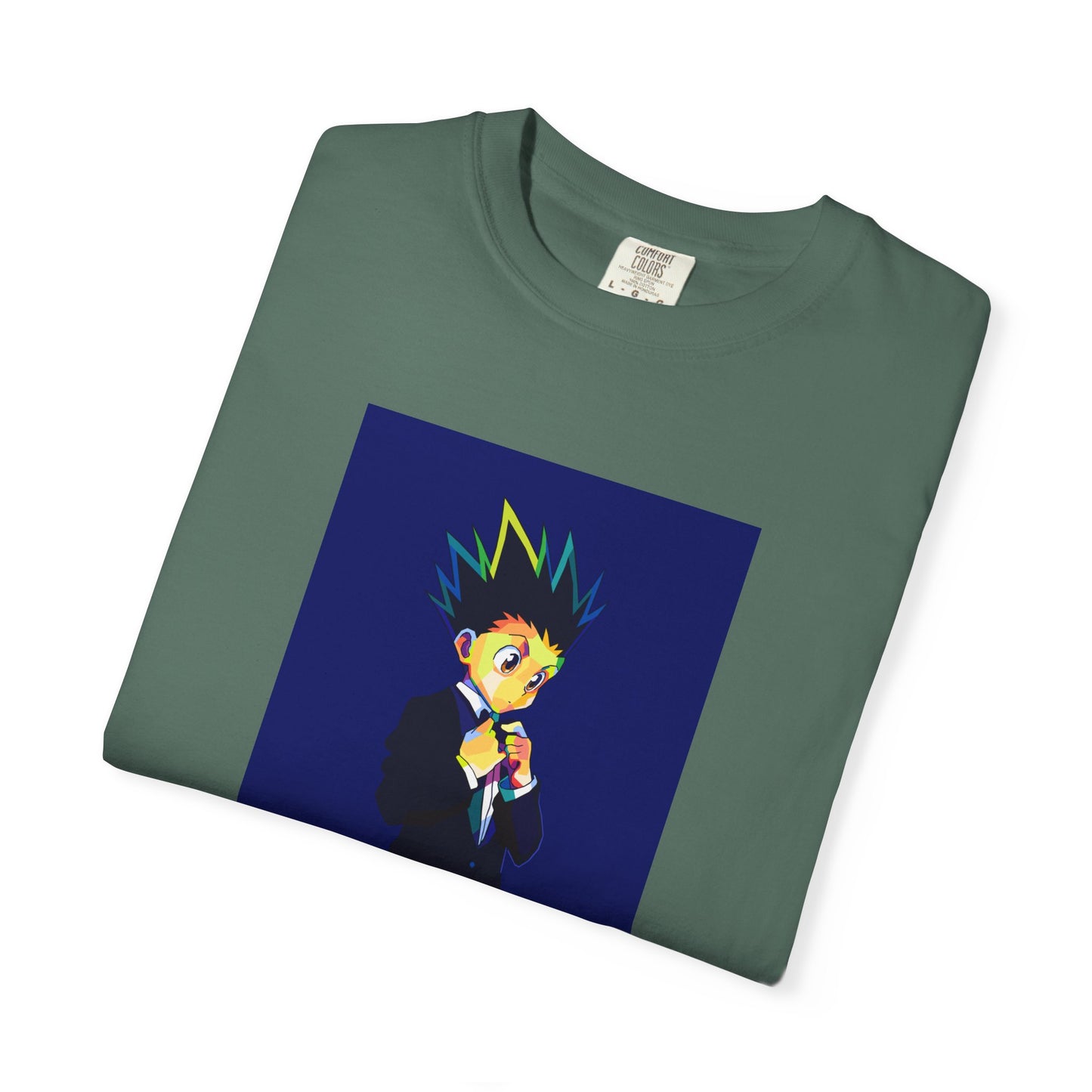 Hunter x Hunter Gon Freecss Cute anime Garment-Dyed T-Shirt – Premium Cotton Tee for Customization