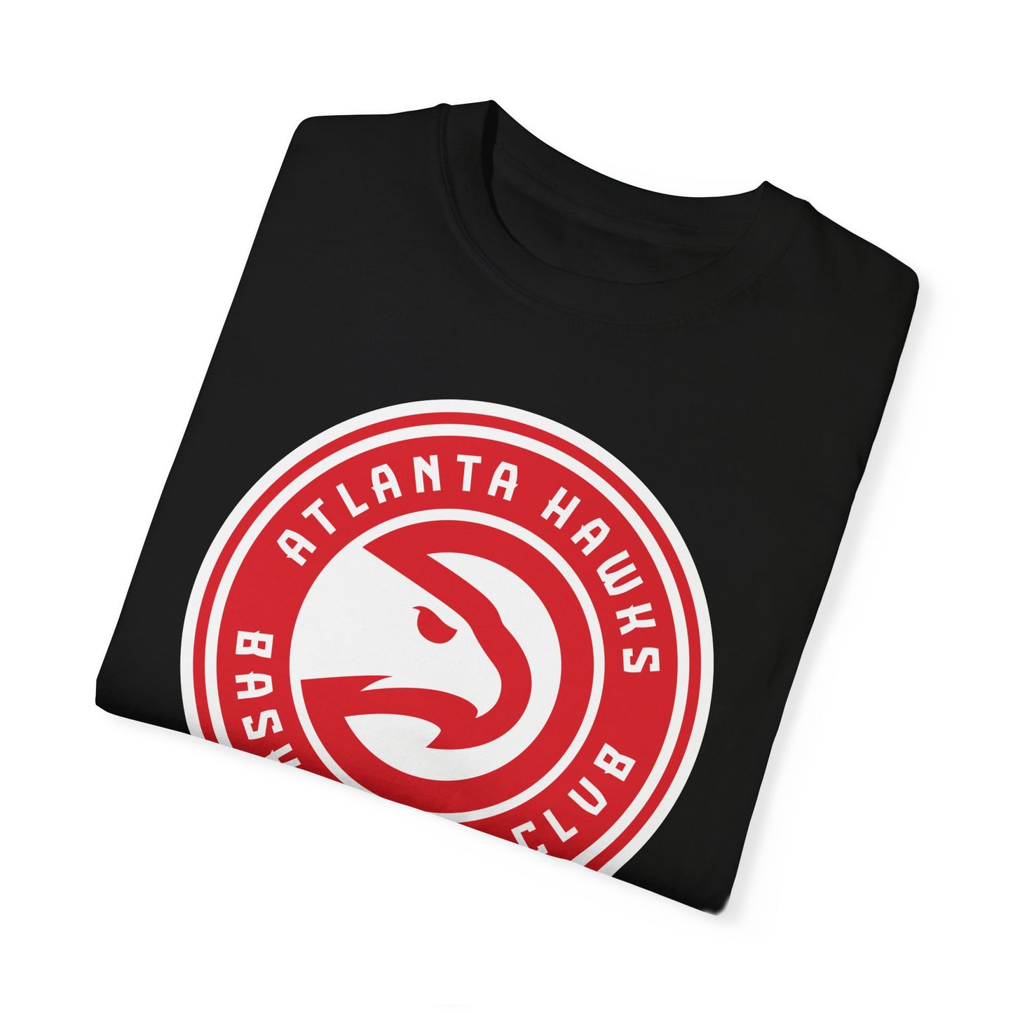 Atlanta Hawks Hoop Lifestyle Garment-Dyed T-Shirt – Premium Cotton Tee for Customization