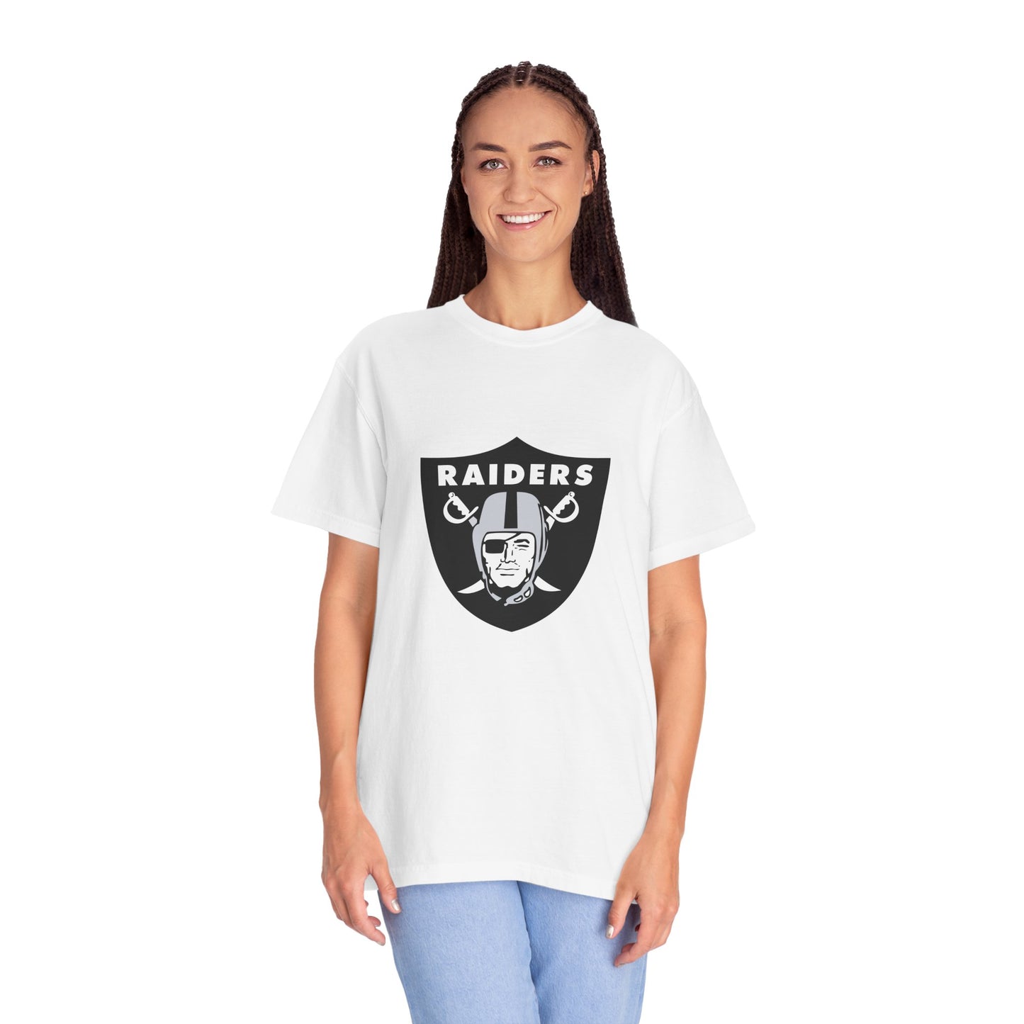 Las Vegas Raiders Gameday Essentials Garment-Dyed T-Shirt – Premium Cotton Tee for Customization