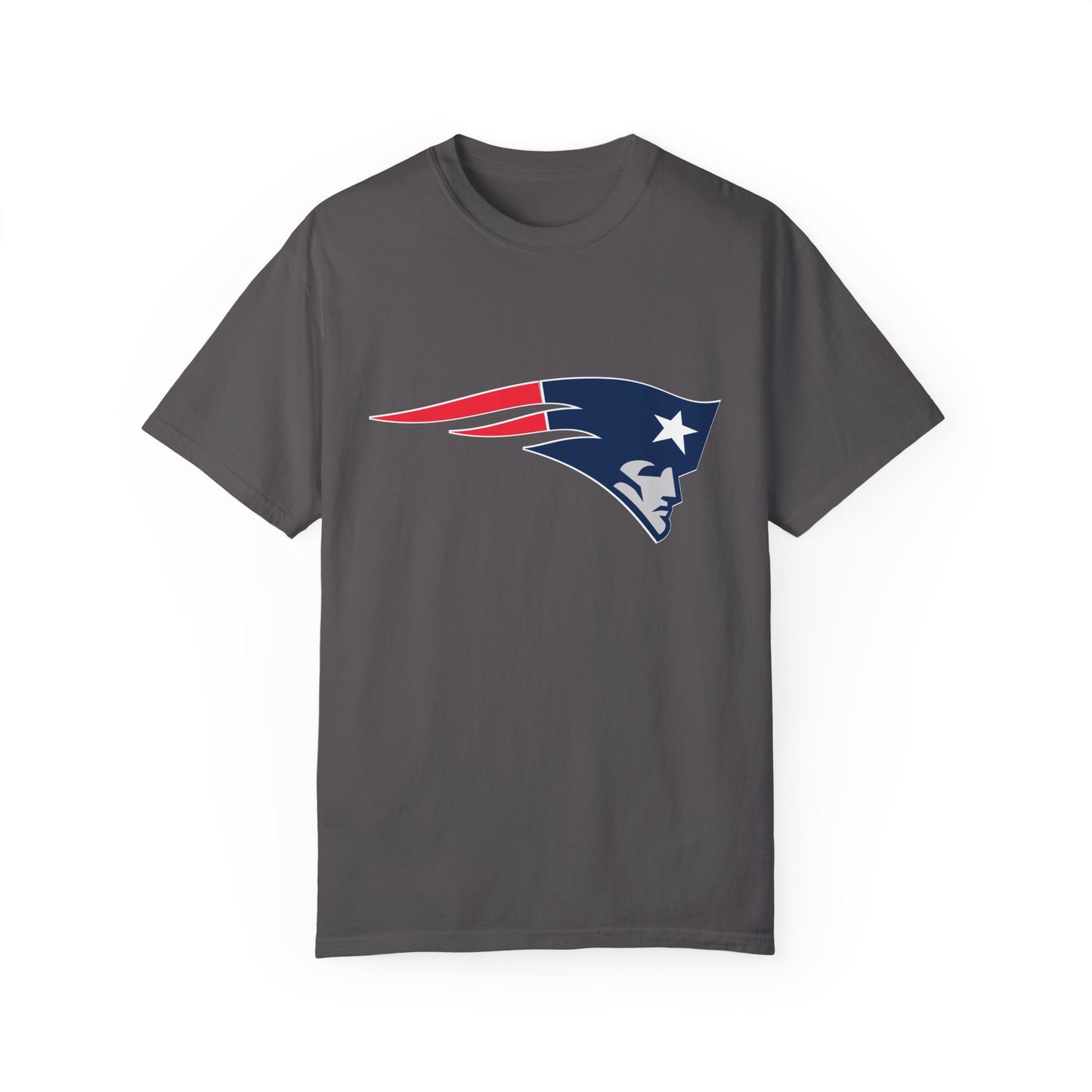 New England Patriots Gear Garment-Dyed T-Shirt – Premium Cotton Tee for Customization